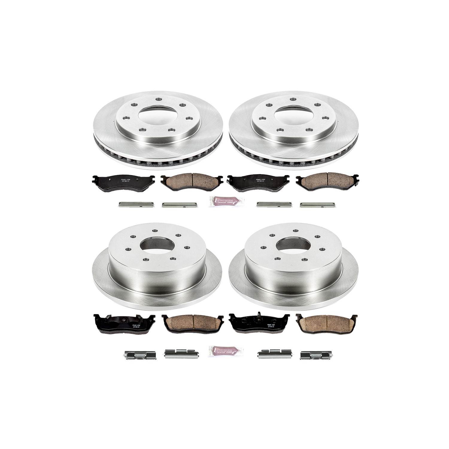 Power Stop 00-03 Ford F-150 Front & Rear Autospecialty Brake Kit