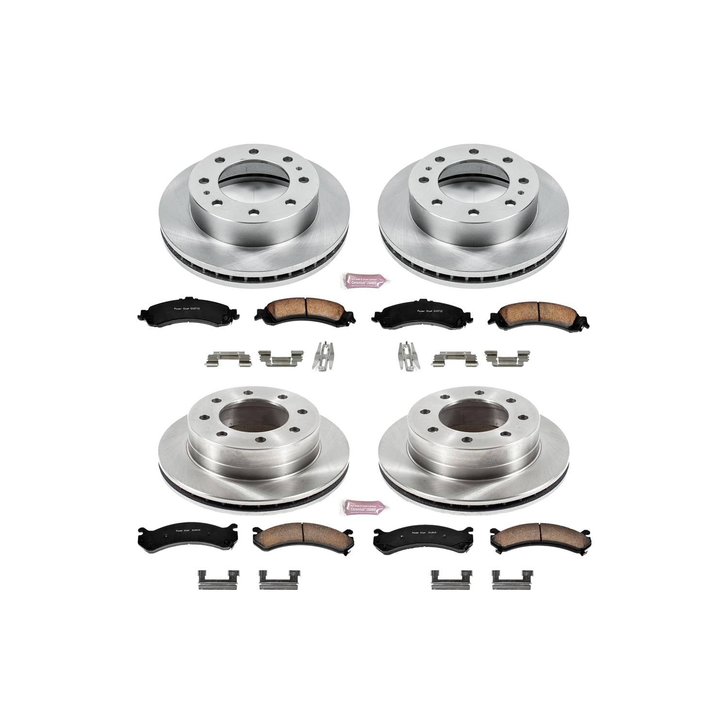 Power Stop 2005 Chevrolet Silverado 1500 HD Front & Rear Autospecialty Brake Kit
