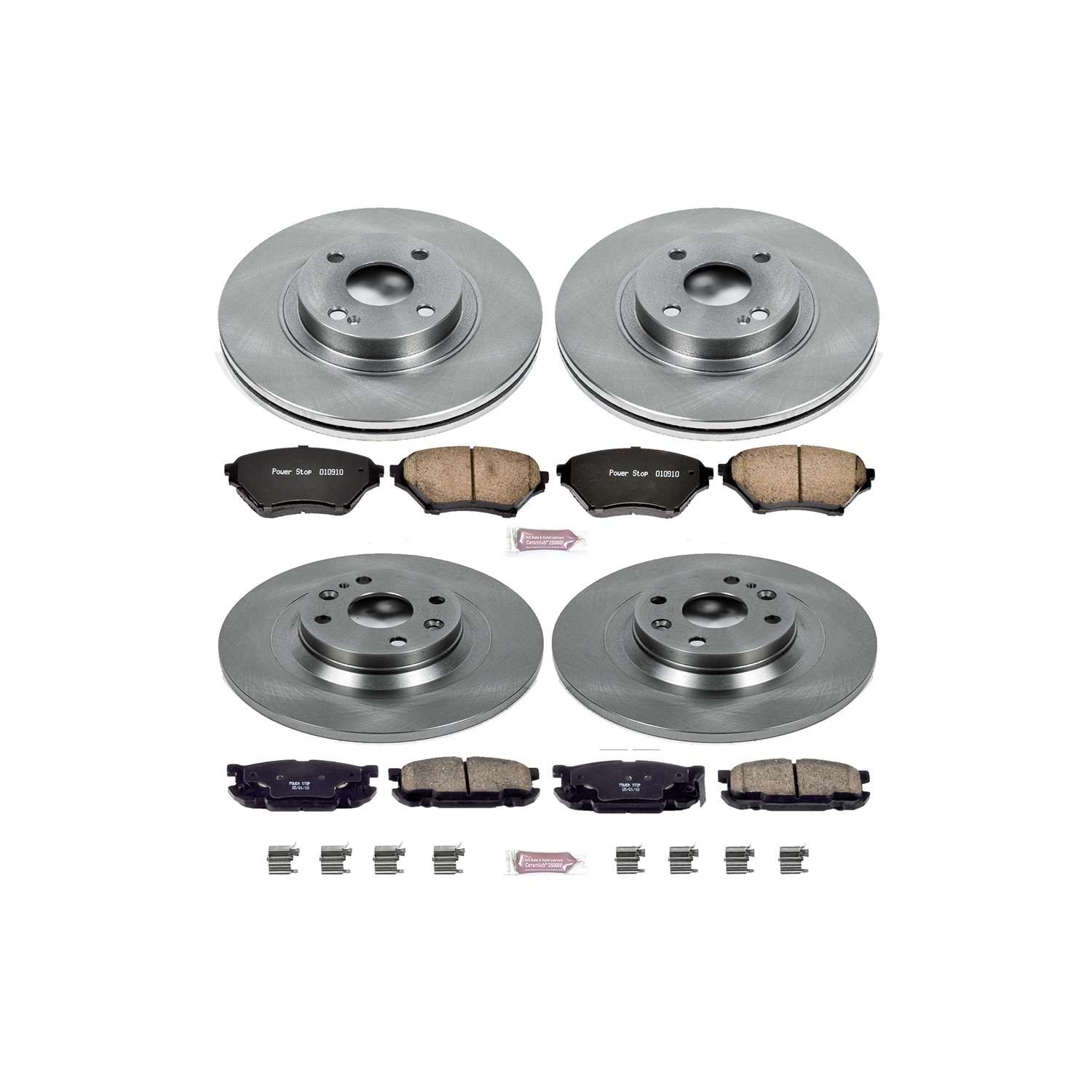 Power Stop 01-05 Mazda Miata Front & Rear Autospecialty Brake Kit