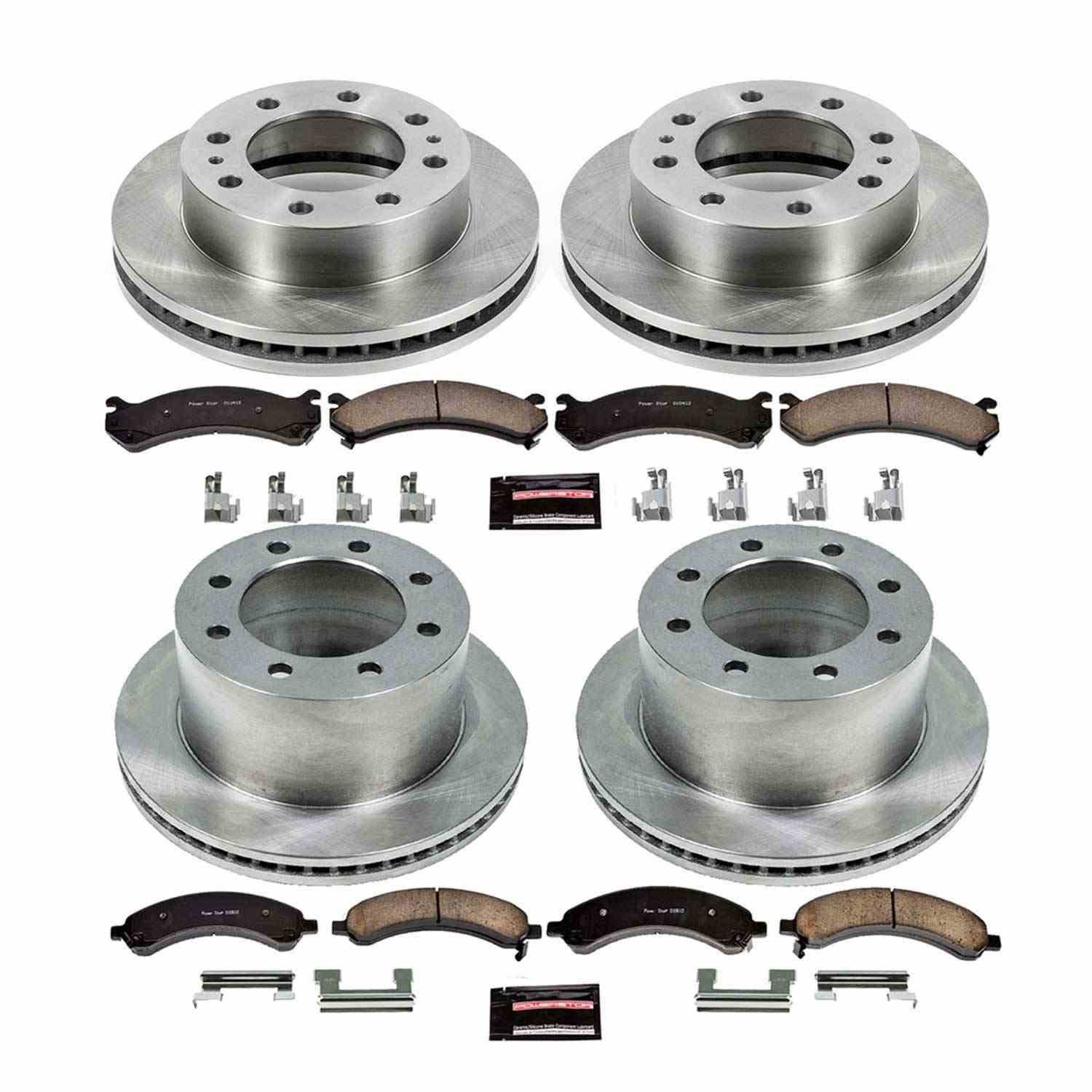 Power Stop 03-08 Chevrolet Express 3500 Front & Rear Autospecialty Brake Kit