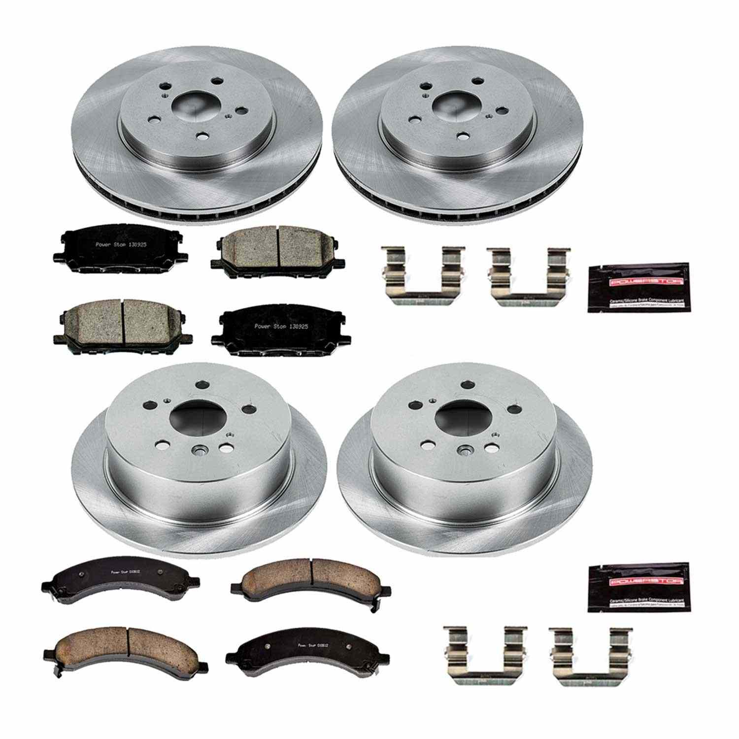 Power Stop 04-06 Lexus RX330 Front & Rear Autospecialty Brake Kit