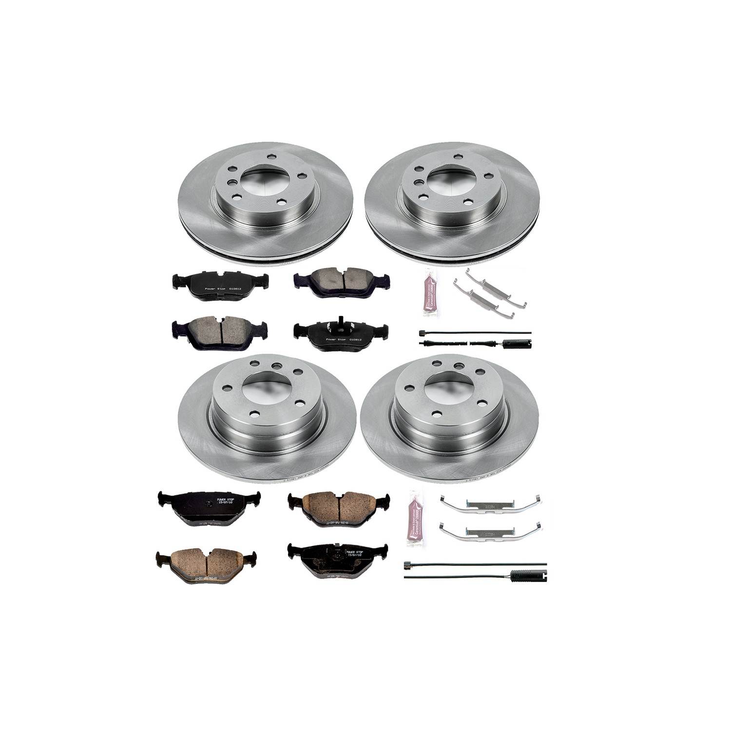 Power Stop 92-98 BMW 318i Front & Rear Autospecialty Brake Kit