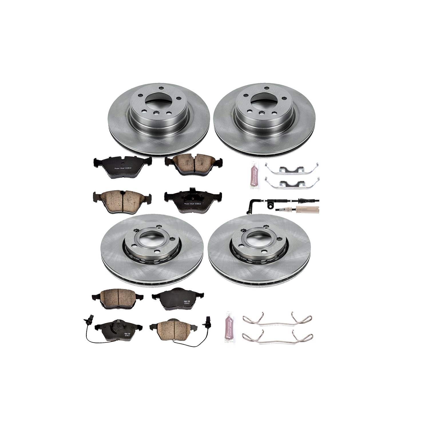 Power Stop 98-01 Audi A6 Front & Rear Autospecialty Brake Kit
