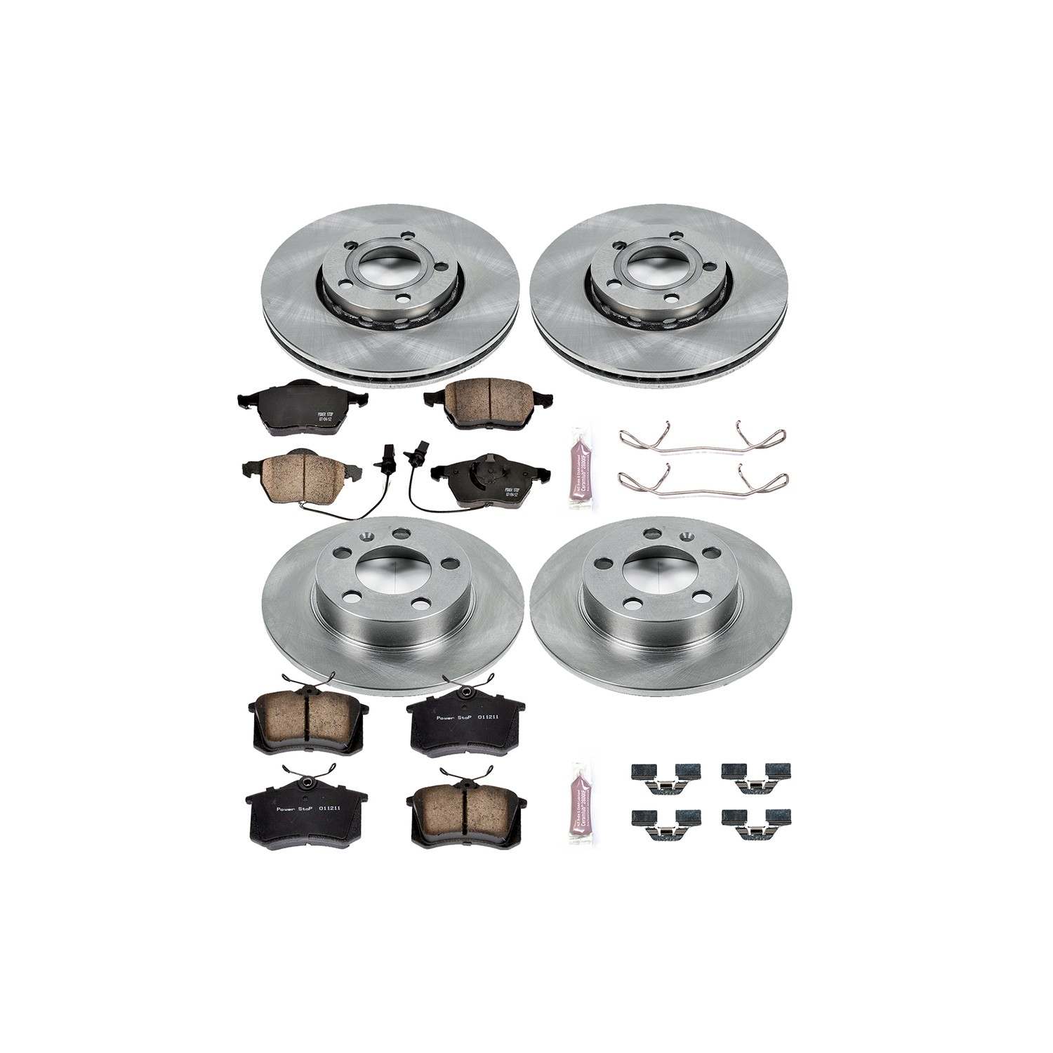 Power Stop 98-01 Audi A6 Quattro Front & Rear Autospecialty Brake Kit