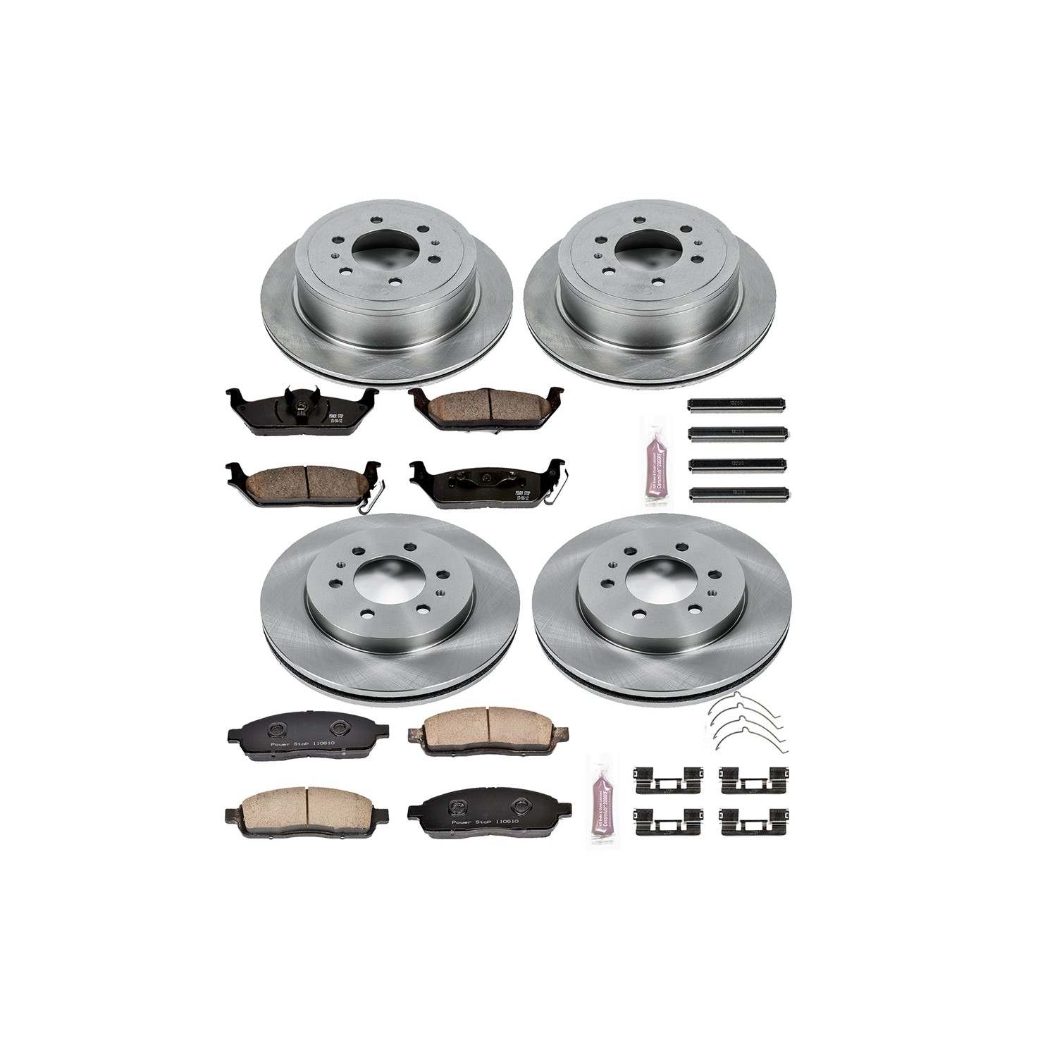 Power Stop 2009 Ford F-150 Front & Rear Autospecialty Brake Kit