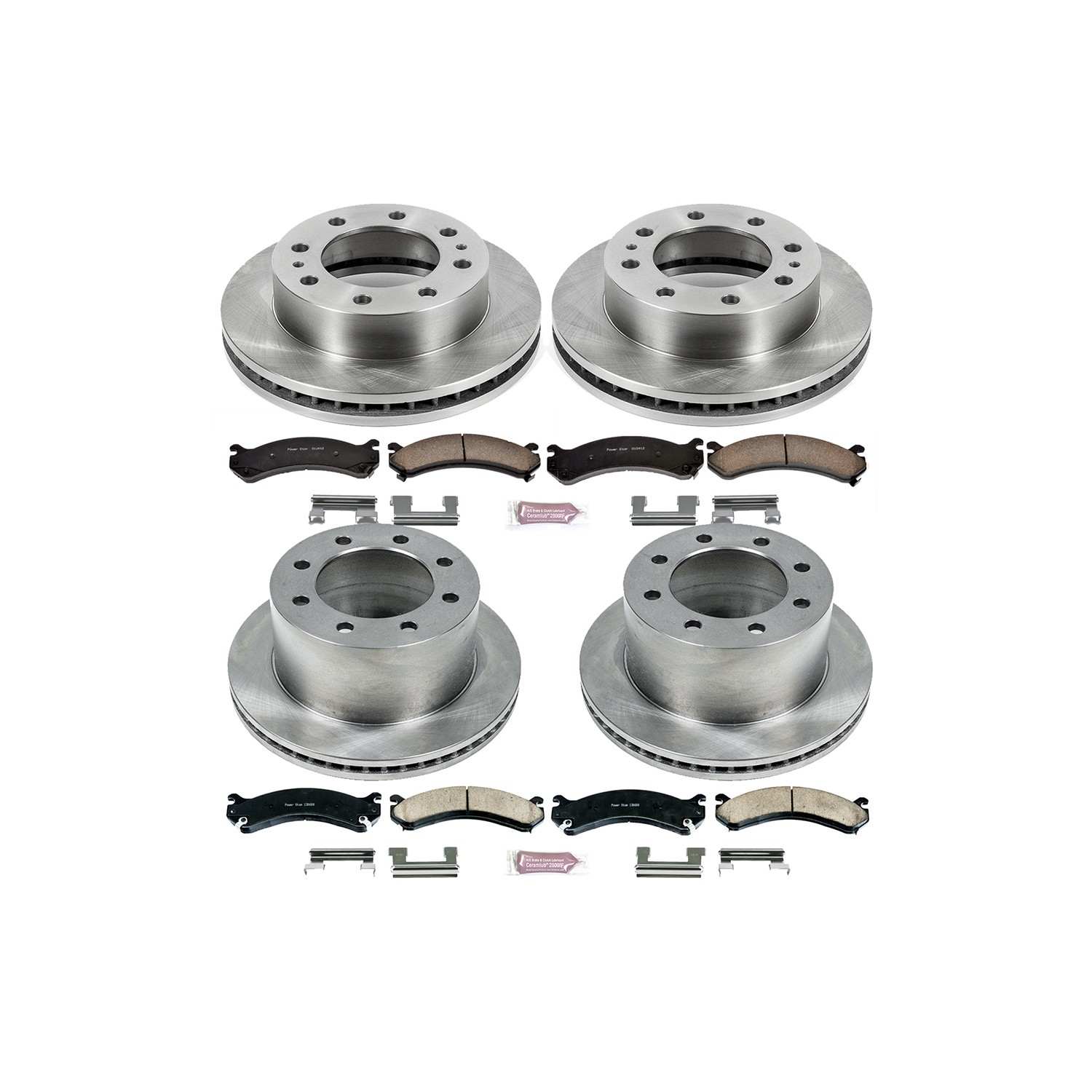 Power Stop 01-06 Chevrolet Silverado 3500 Front & Rear Autospecialty Brake Kit