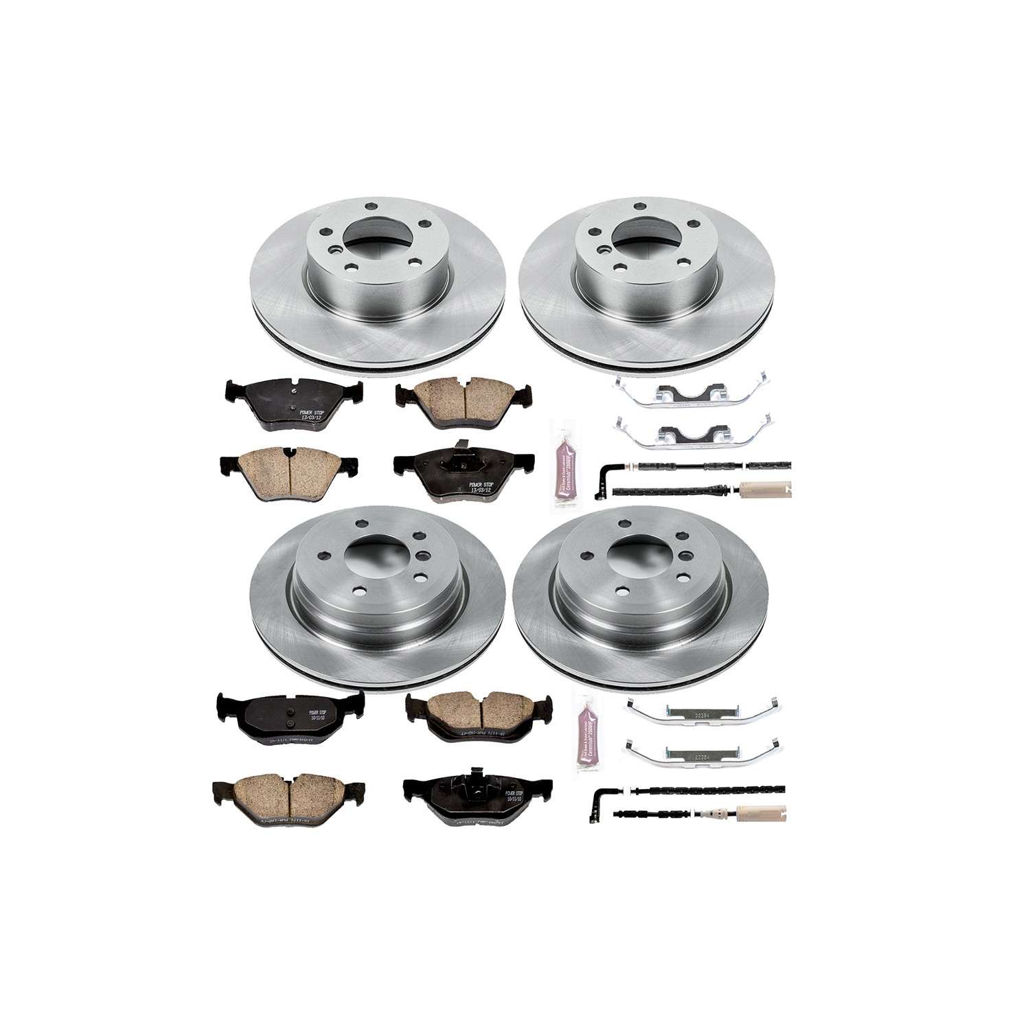 Power Stop 2006 BMW 325xi Front & Rear Autospecialty Brake Kit