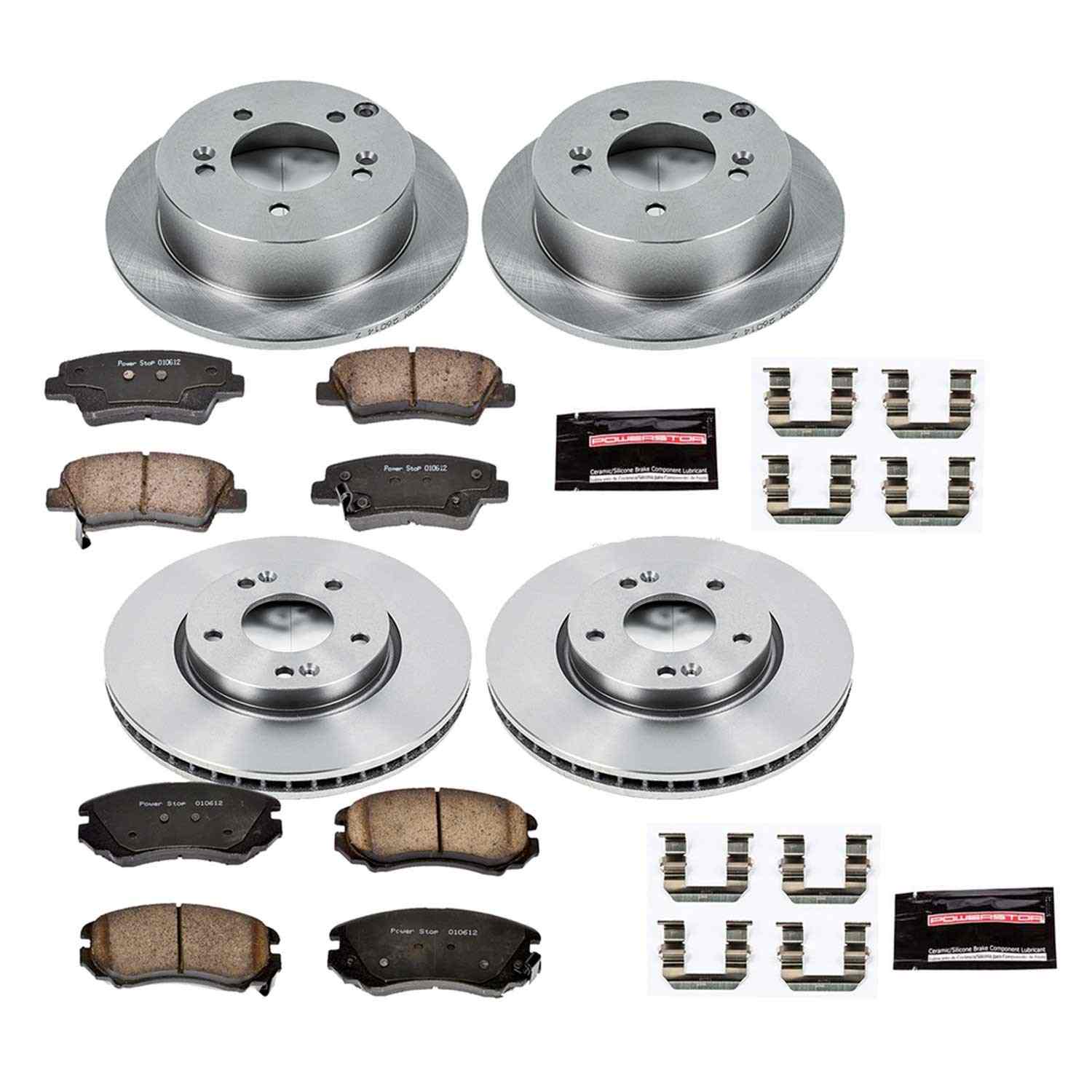 Power Stop 08-10 Hyundai Sonata Front & Rear Autospecialty Brake Kit