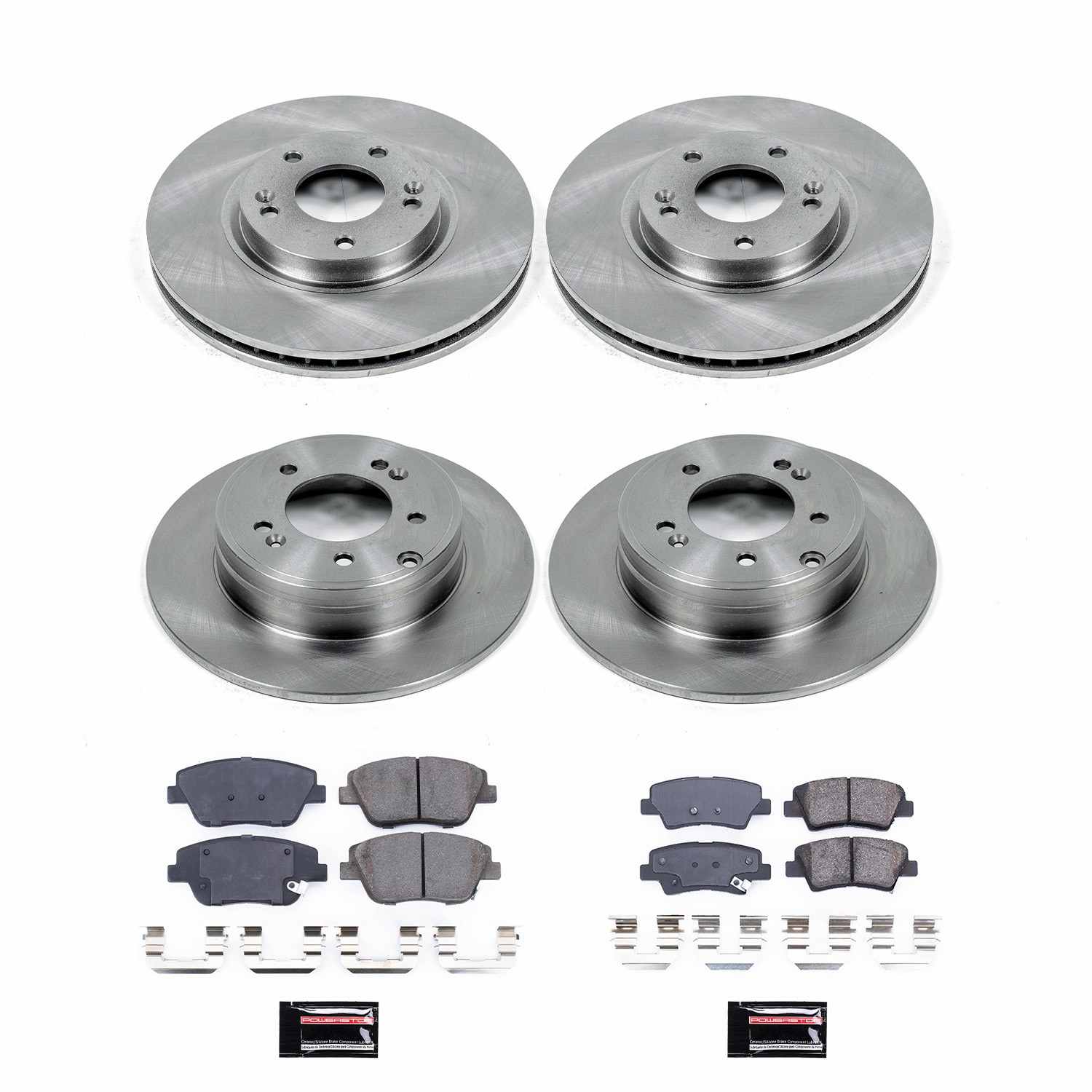 Power Stop 10-15 Hyundai Sonata Front & Rear Autospecialty Brake Kit
