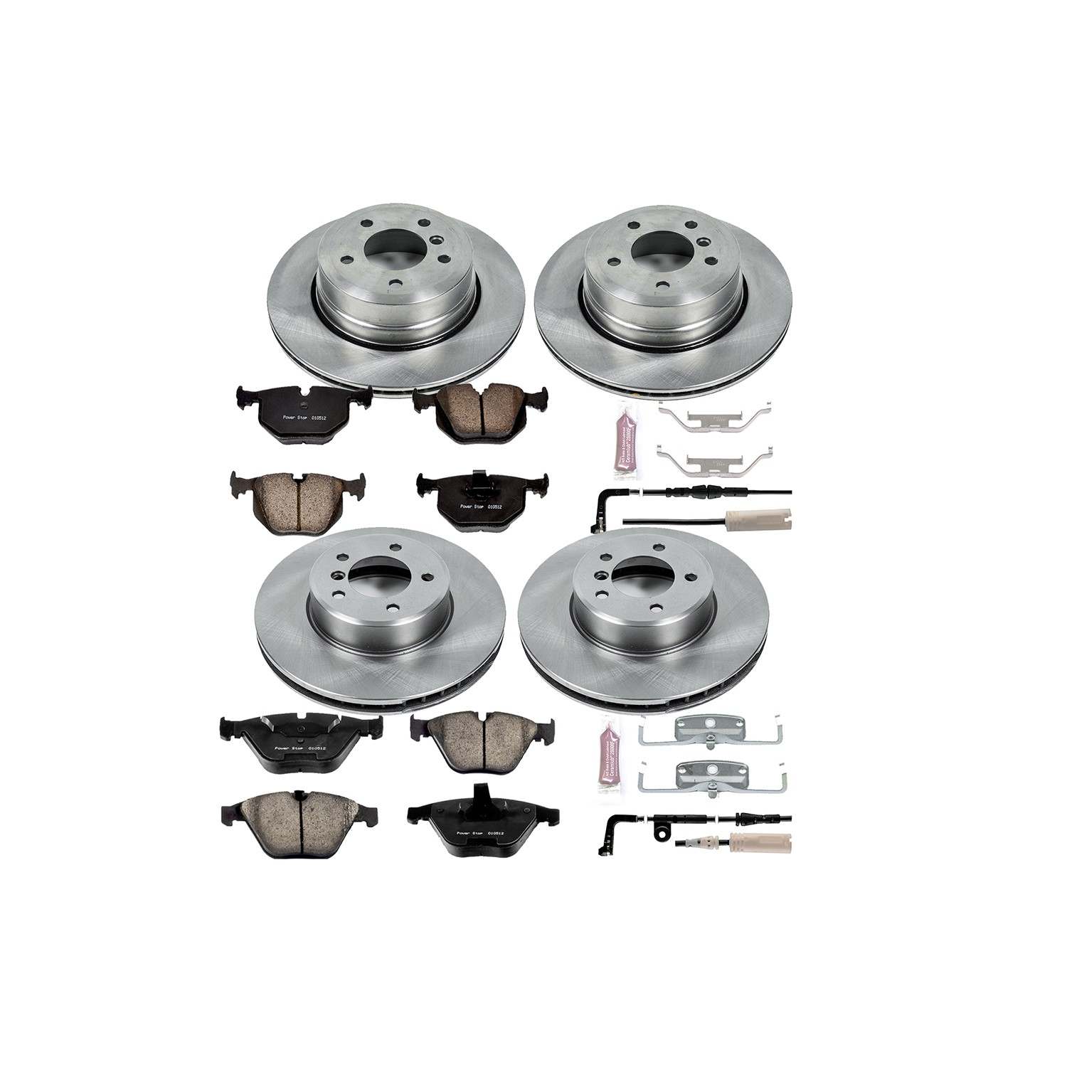 Power Stop 06-07 BMW 530xi Front & Rear Autospecialty Brake Kit