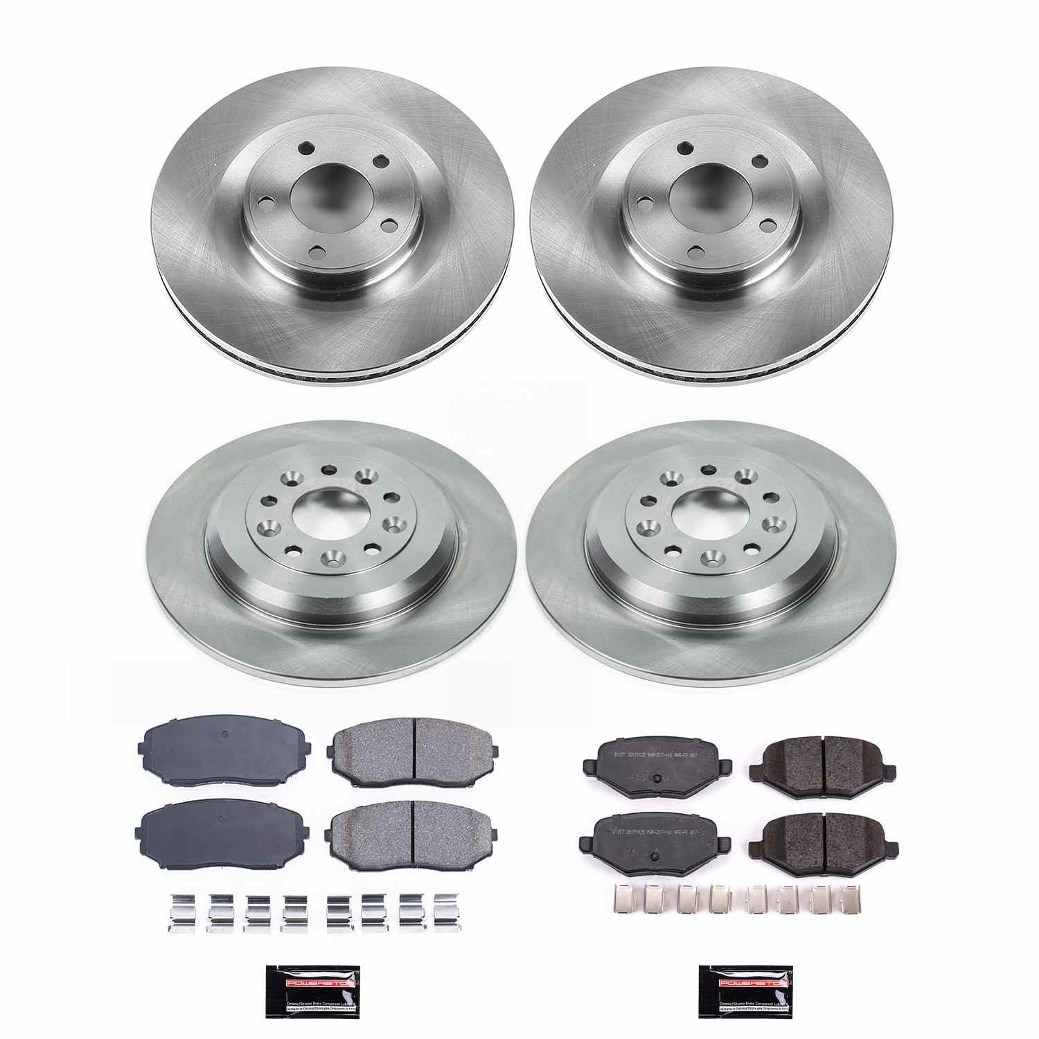 Power Stop 11-15 Ford Edge Front & Rear Autospecialty Brake Kit