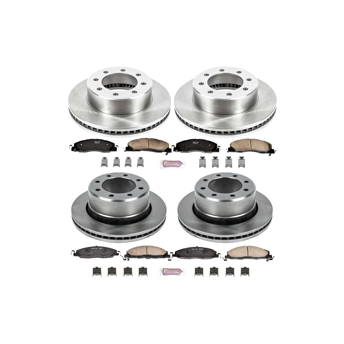 Power Stop 11-12 Ram 3500 Front & Rear Autospecialty Brake Kit
