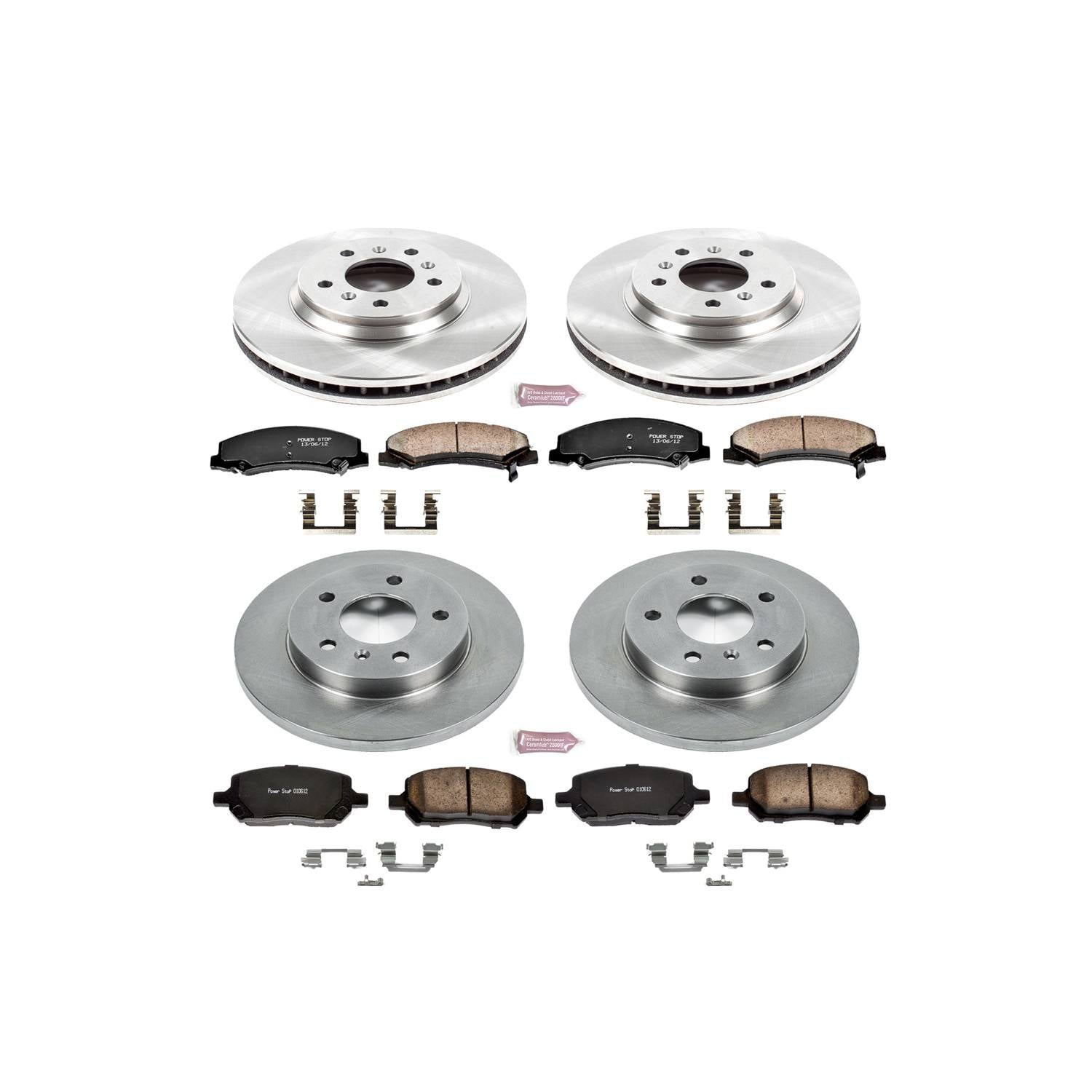 Power Stop 11-13 Chevrolet Impala Front & Rear Autospecialty Brake Kit