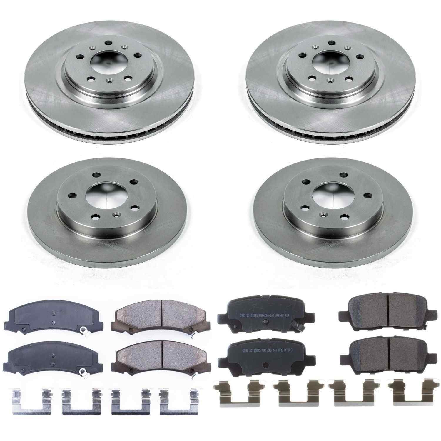 Power Stop 12-13 Chevrolet Impala Front & Rear Autospecialty Brake Kit