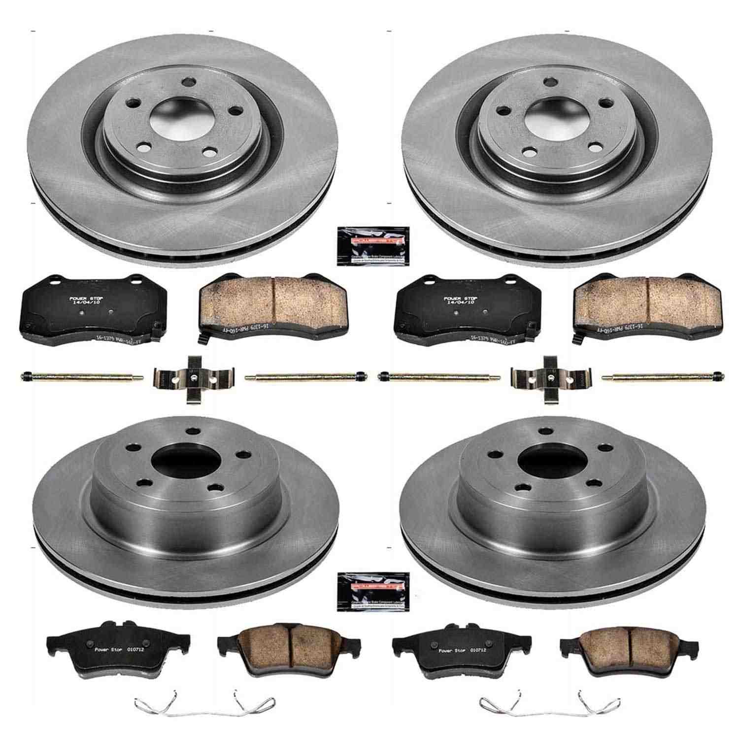 Power Stop 08-10 Chevrolet Cobalt Front & Rear Autospecialty Brake Kit