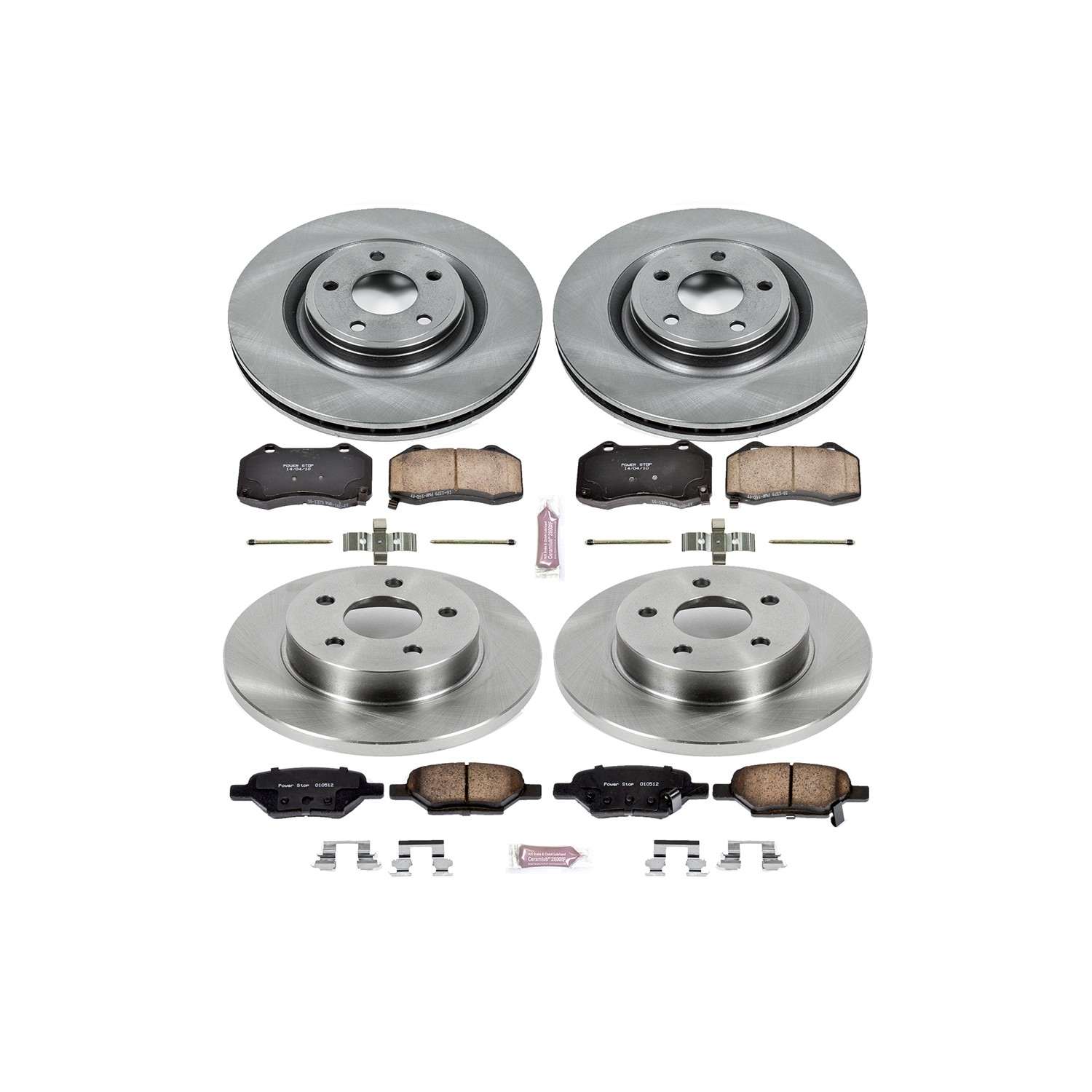 Power Stop 09-10 Chevrolet HHR Front & Rear Autospecialty Brake Kit
