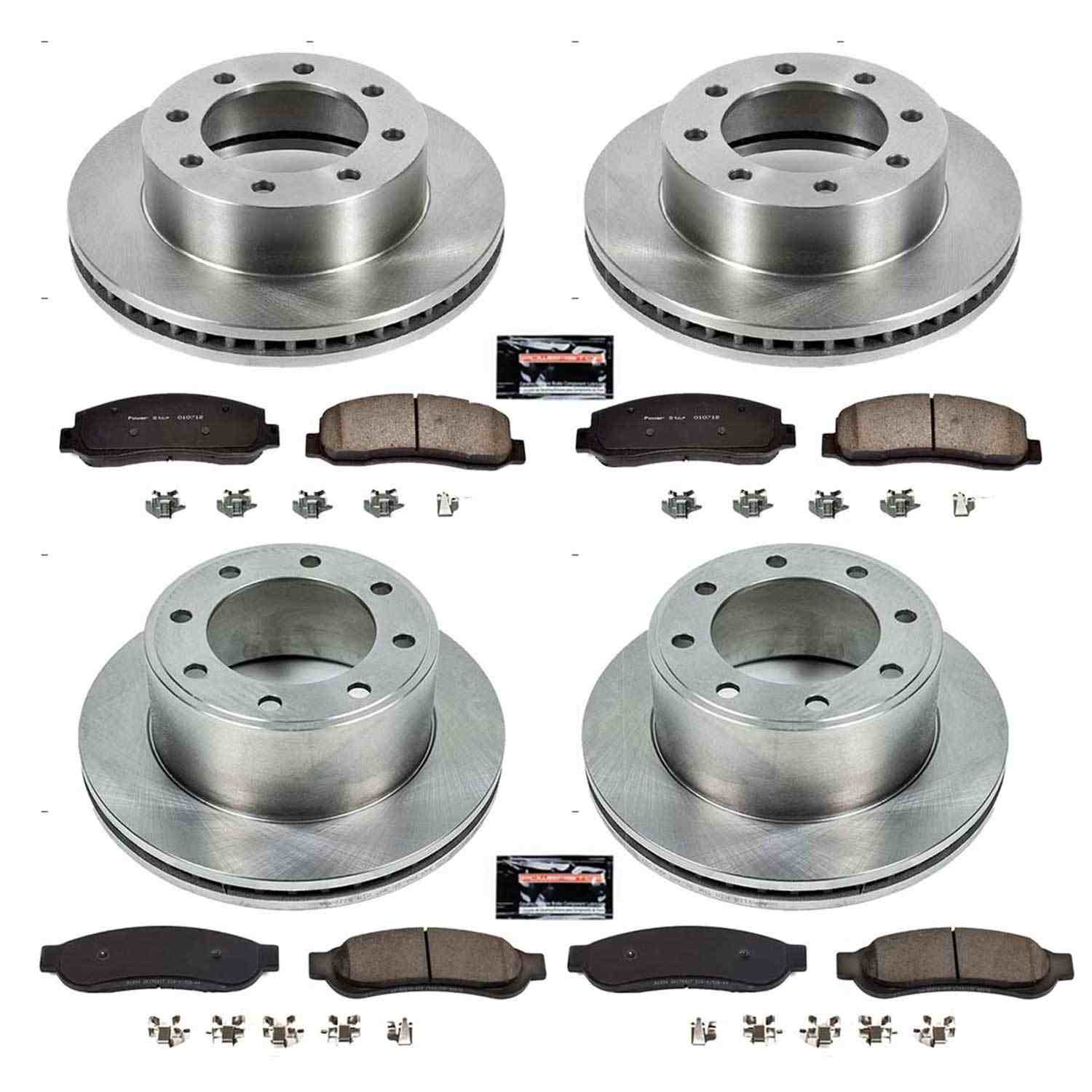 Power Stop 2010 Ford F-350 Super Duty Front & Rear Autospecialty Brake Kit