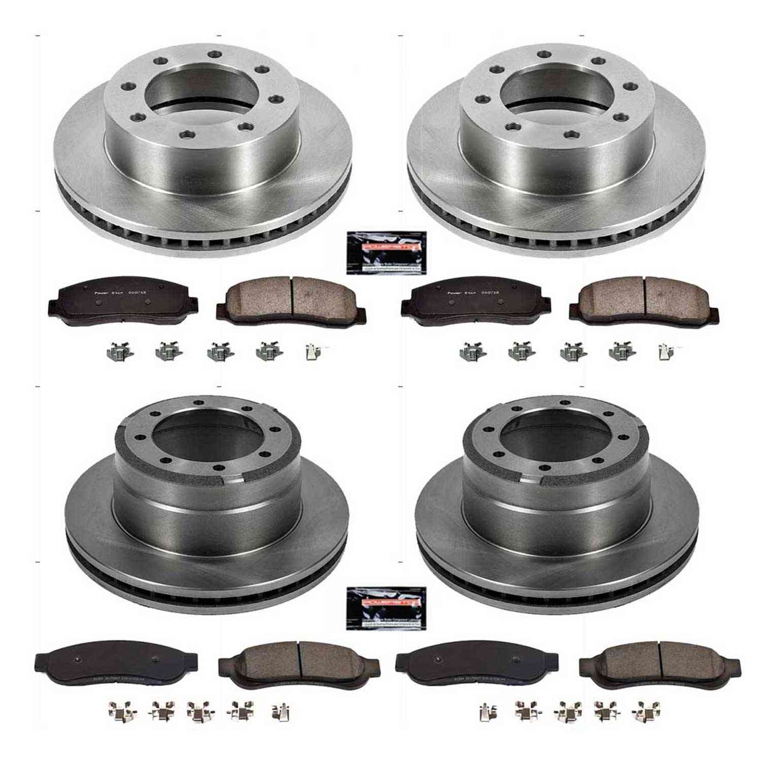 Power Stop 10-11 Ford F-350 Super Duty Front & Rear Autospecialty Brake Kit