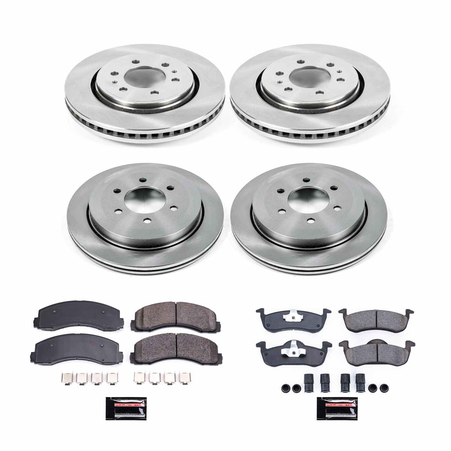 Power Stop 10-17 Ford Expedition Front & Rear Autospecialty Brake Kit