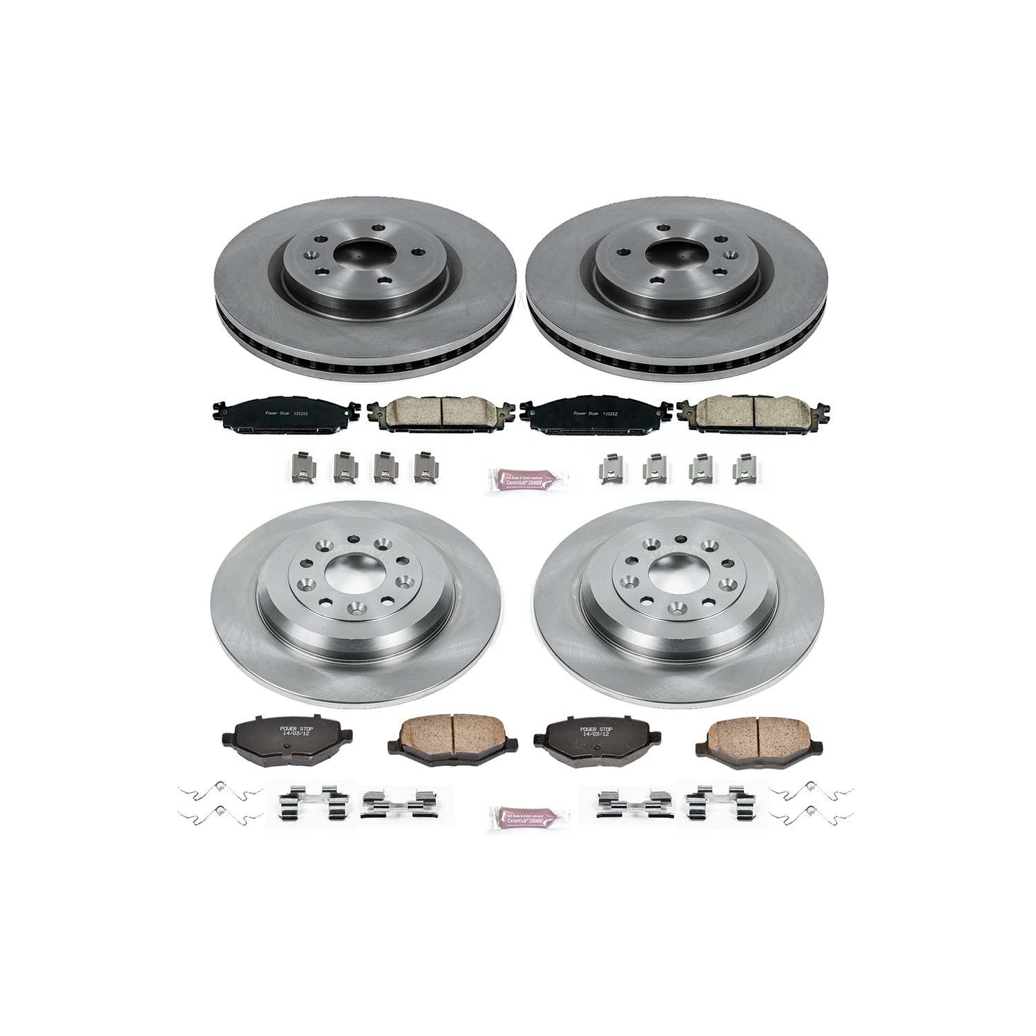 Power Stop 11-19 Ford Explorer Front & Rear Autospecialty Brake Kit