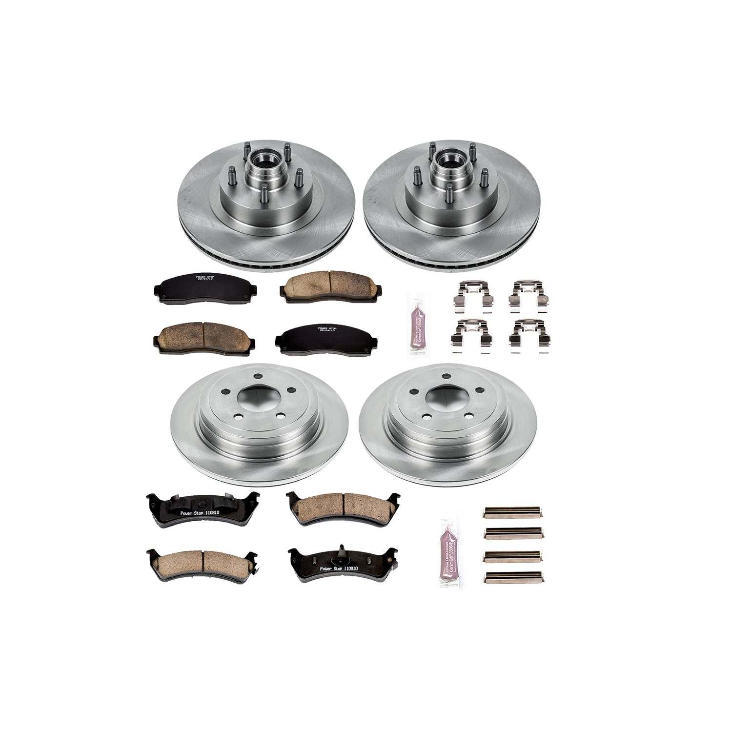 Power Stop 2003 Ford Explorer Sport Front & Rear Autospecialty Brake Kit