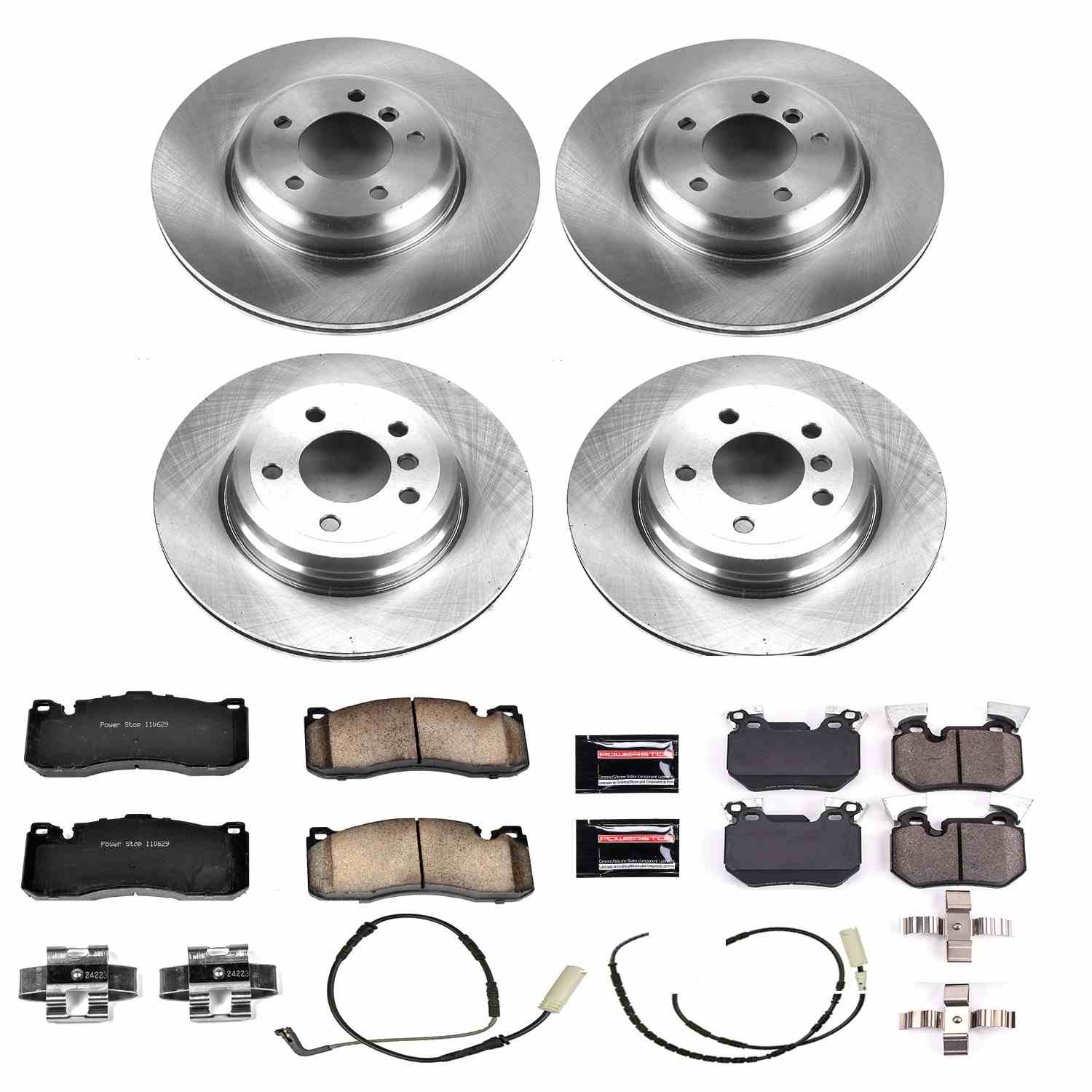Power Stop 08-10 BMW 135i Front & Rear Autospecialty Brake Kit