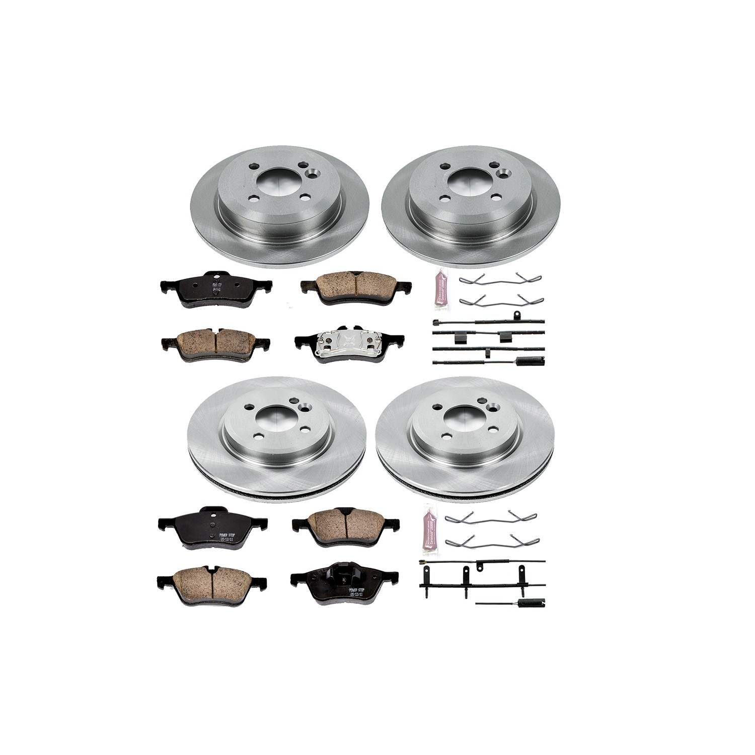 Power Stop 02-06 Mini Cooper Front & Rear Autospecialty Brake Kit