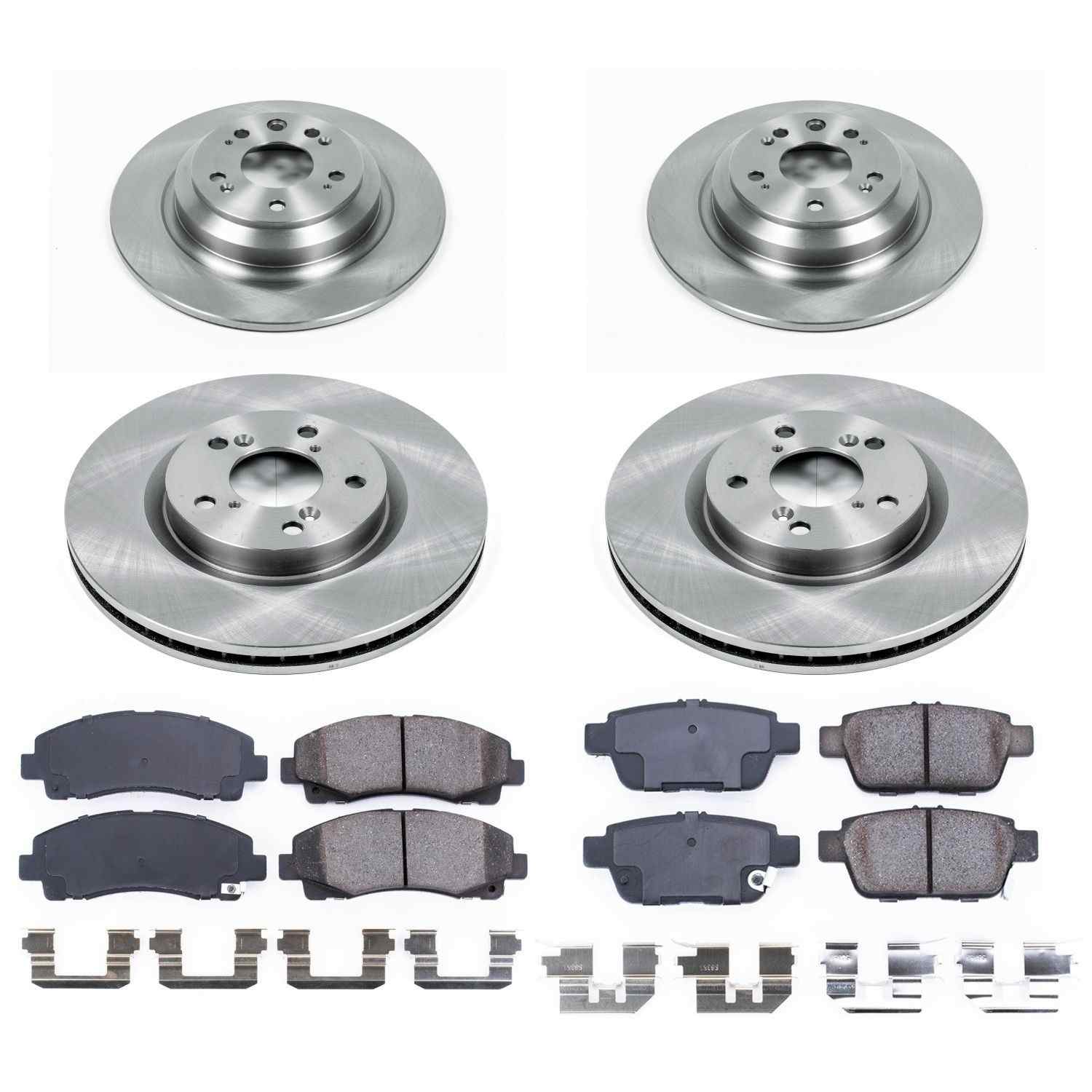 Power Stop 09-14 Acura TL Front & Rear Autospecialty Brake Kit