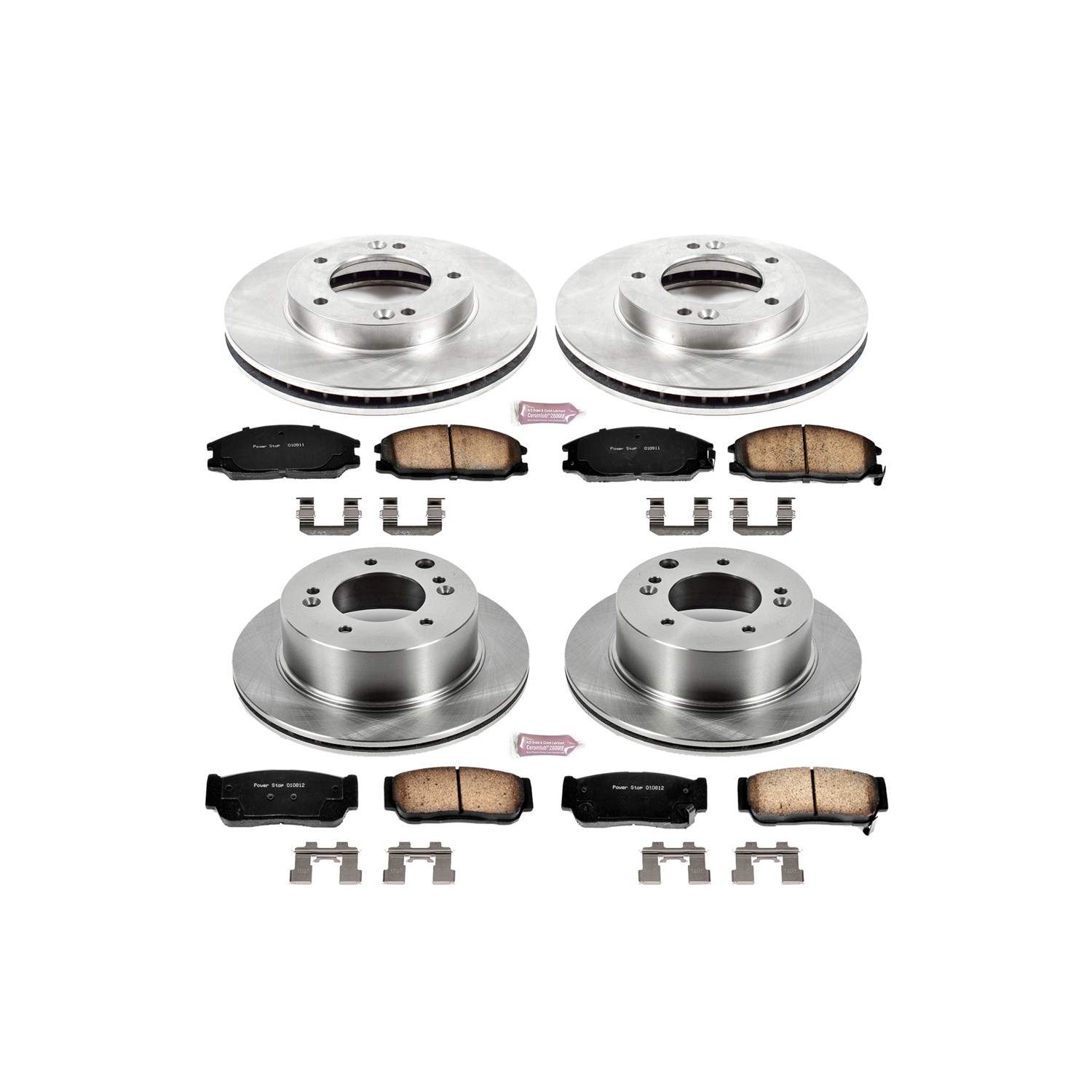 Power Stop 03-06 Kia Sorento Front & Rear Autospecialty Brake Kit