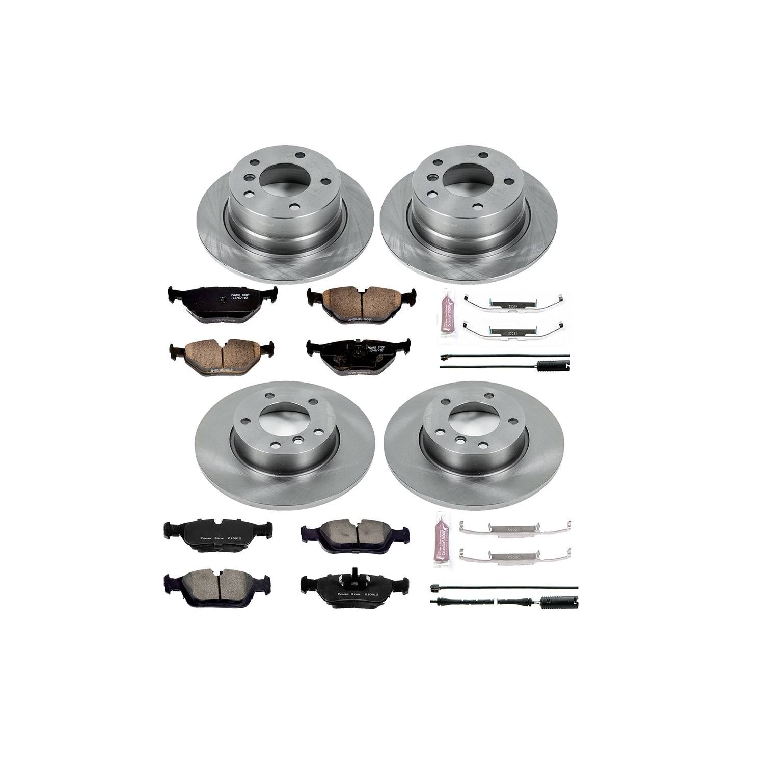 Power Stop 95-99 BMW 318ti Front & Rear Autospecialty Brake Kit