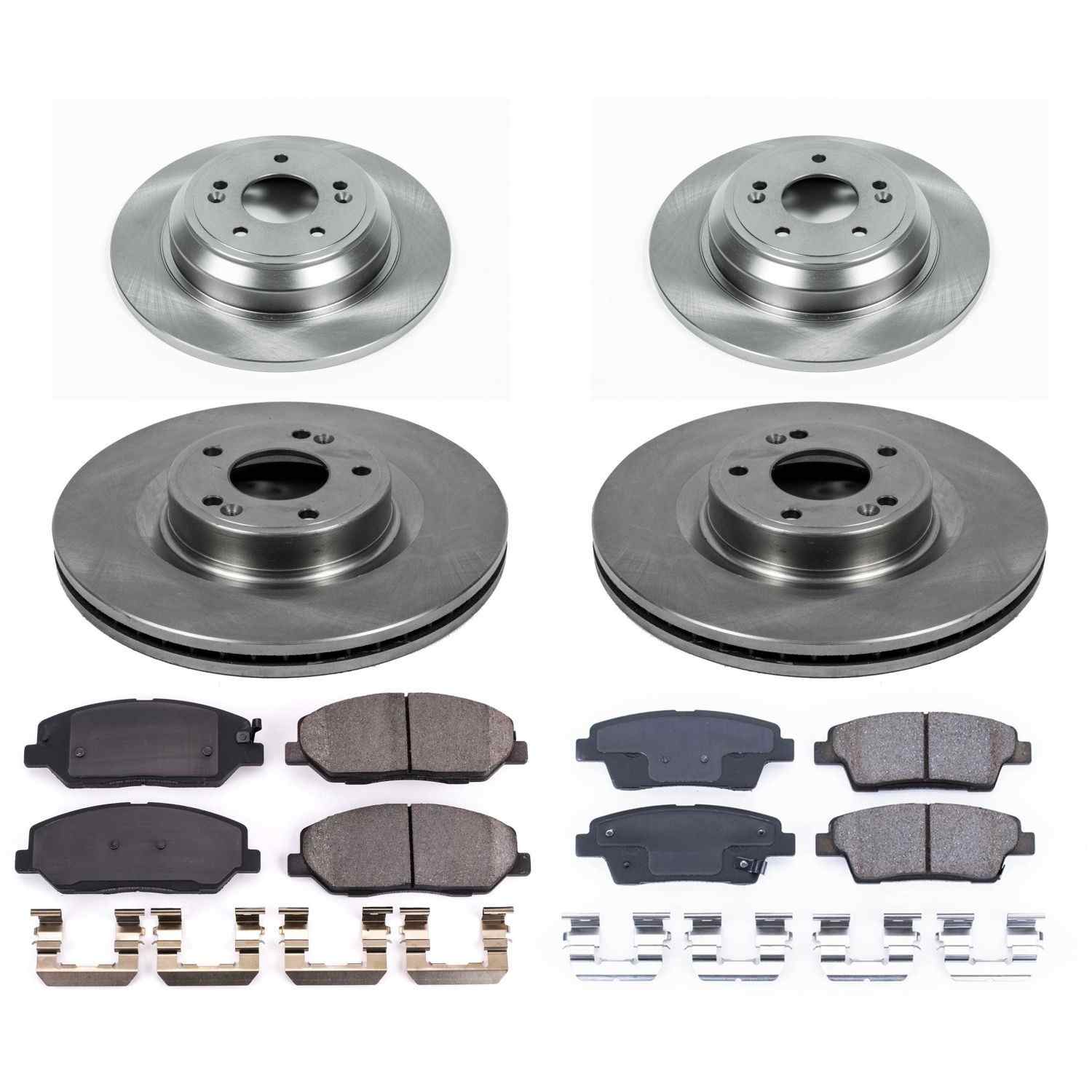 Power Stop 10-11 Hyundai Genesis Front & Rear Autospecialty Brake Kit