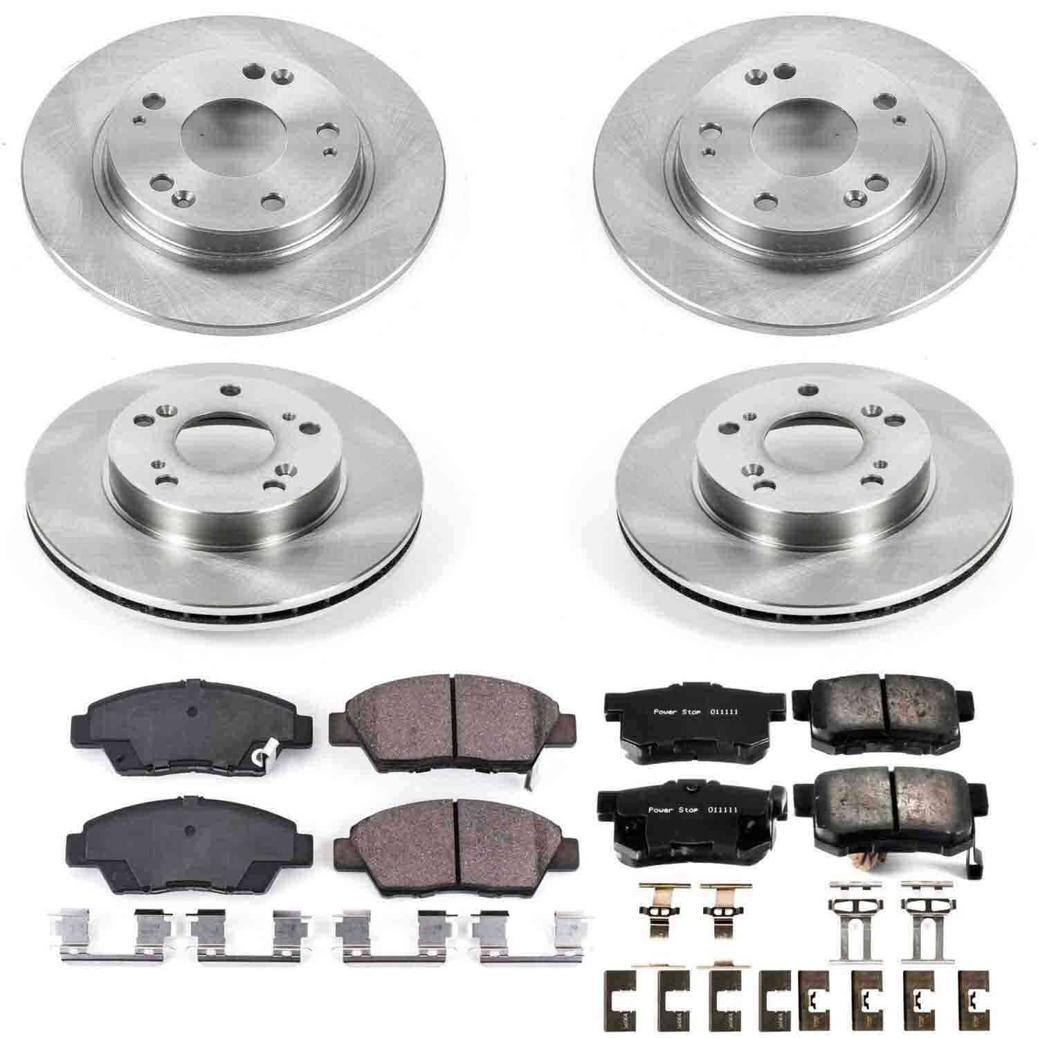 Power Stop 11-15 Honda CR-Z Front & Rear Autospecialty Brake Kit
