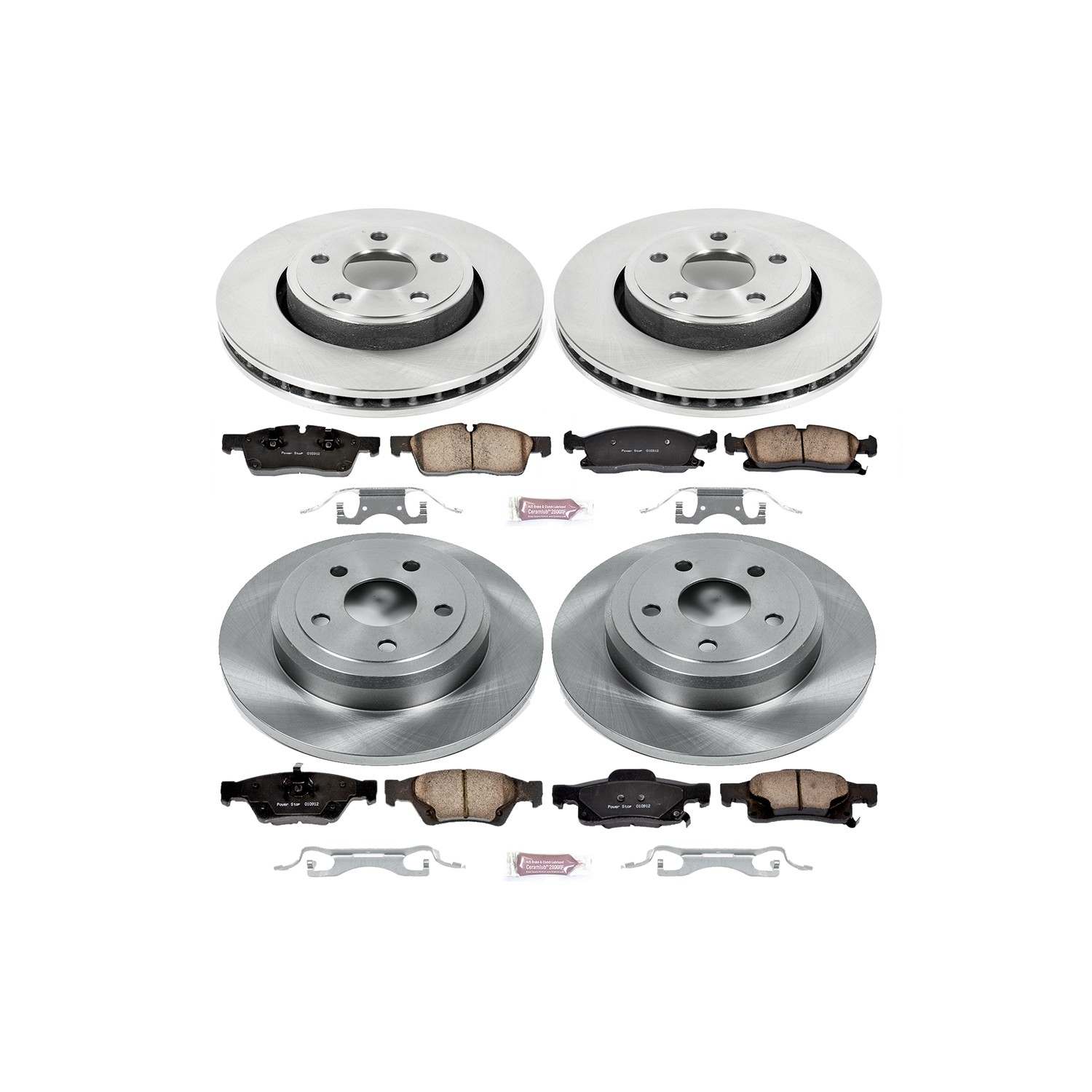 Power Stop 11-19 Dodge Durango Front & Rear Autospecialty Brake Kit