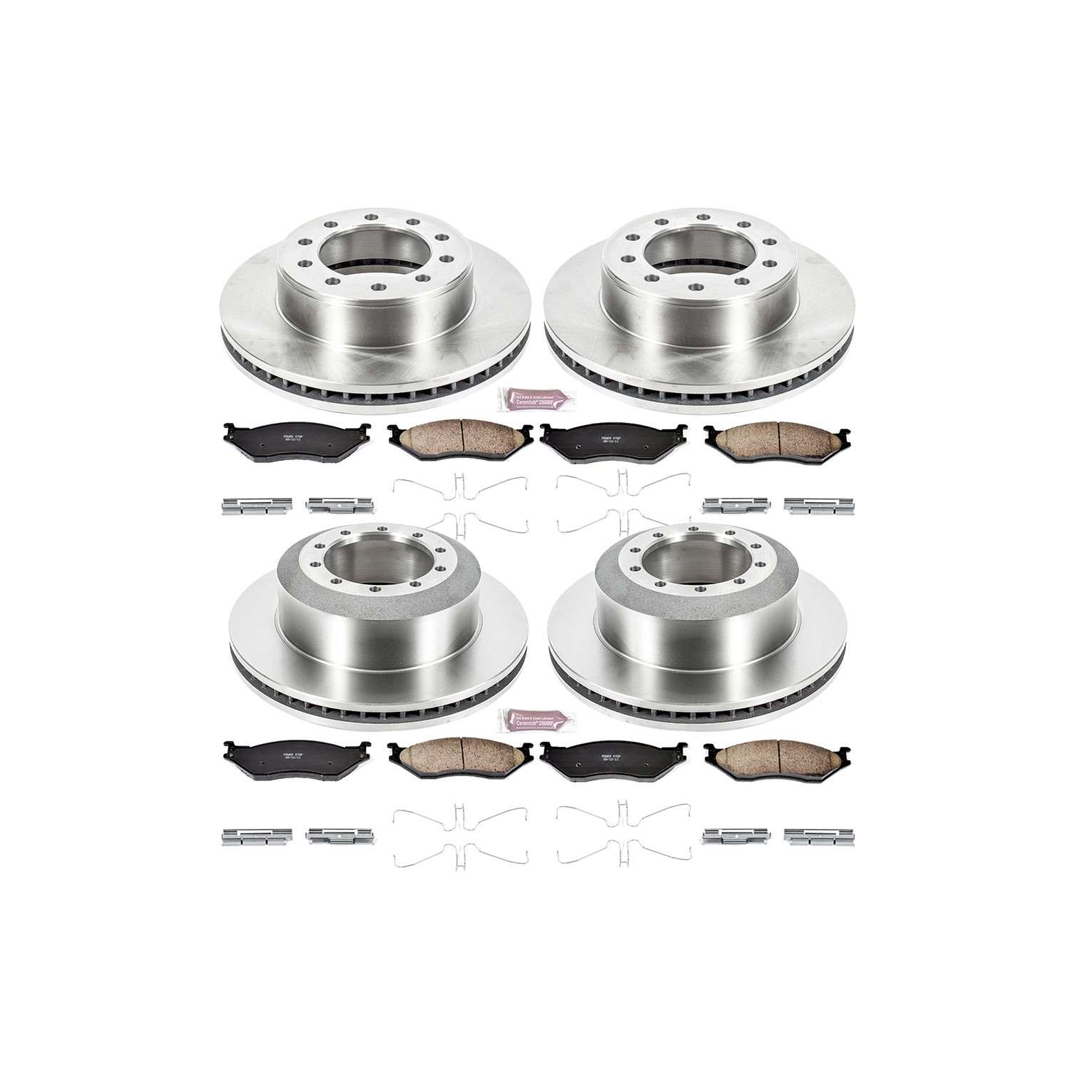Power Stop 05-16 Ford F-550 Super Duty Front & Rear Autospecialty Brake Kit