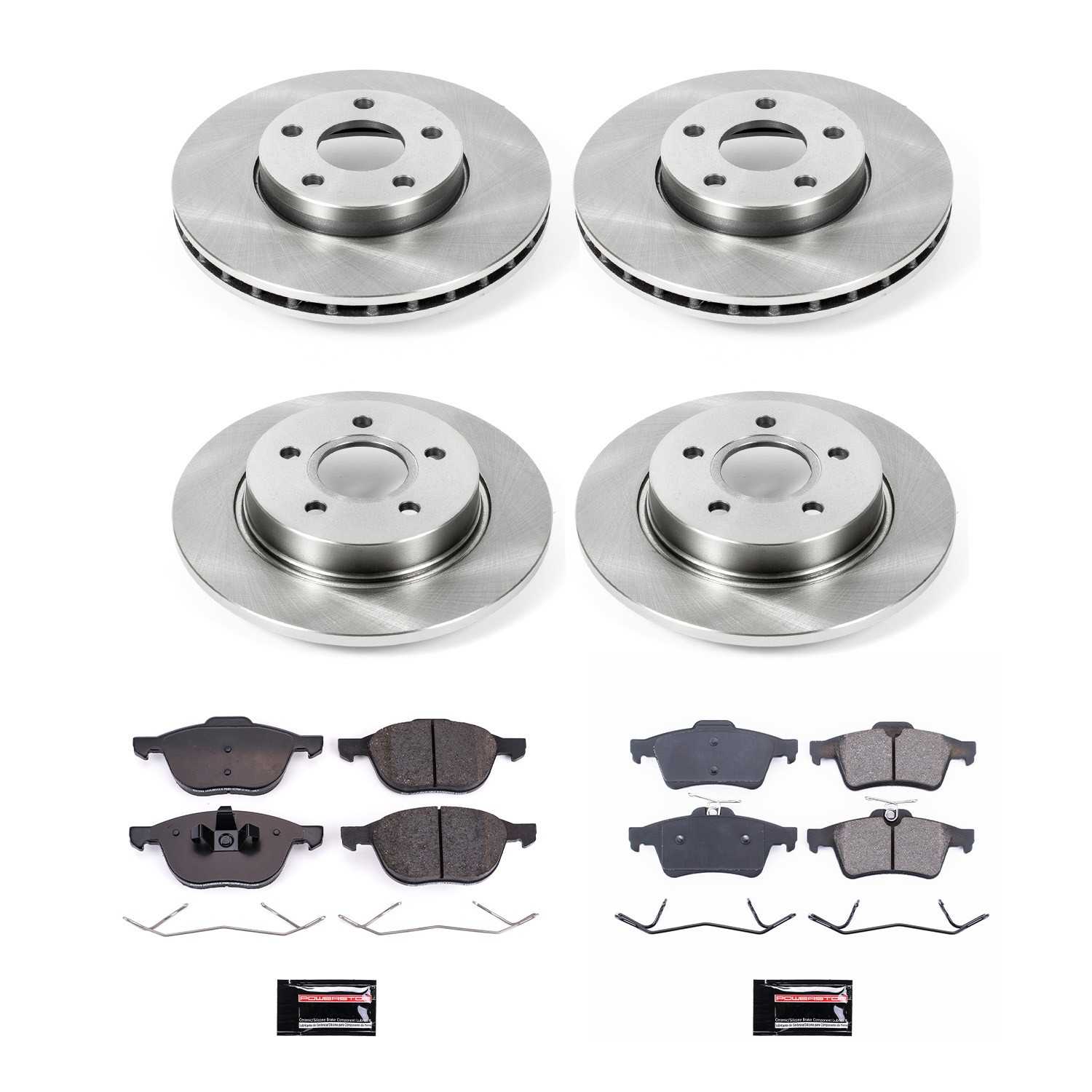 Power Stop 12-18 Ford Focus Front & Rear Autospecialty Brake Kit