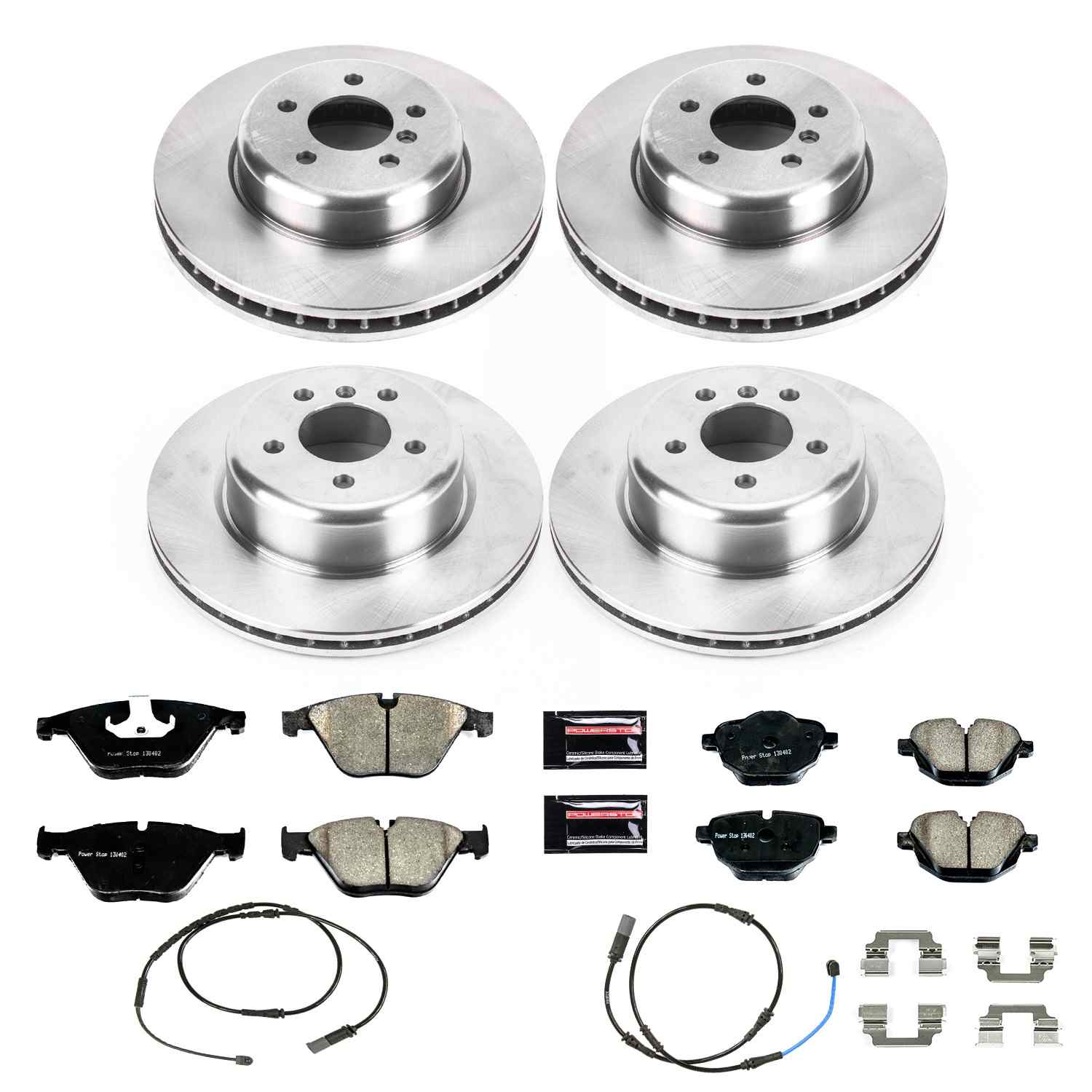 Power Stop 14-16 BMW 535d Front & Rear Autospecialty Brake Kit