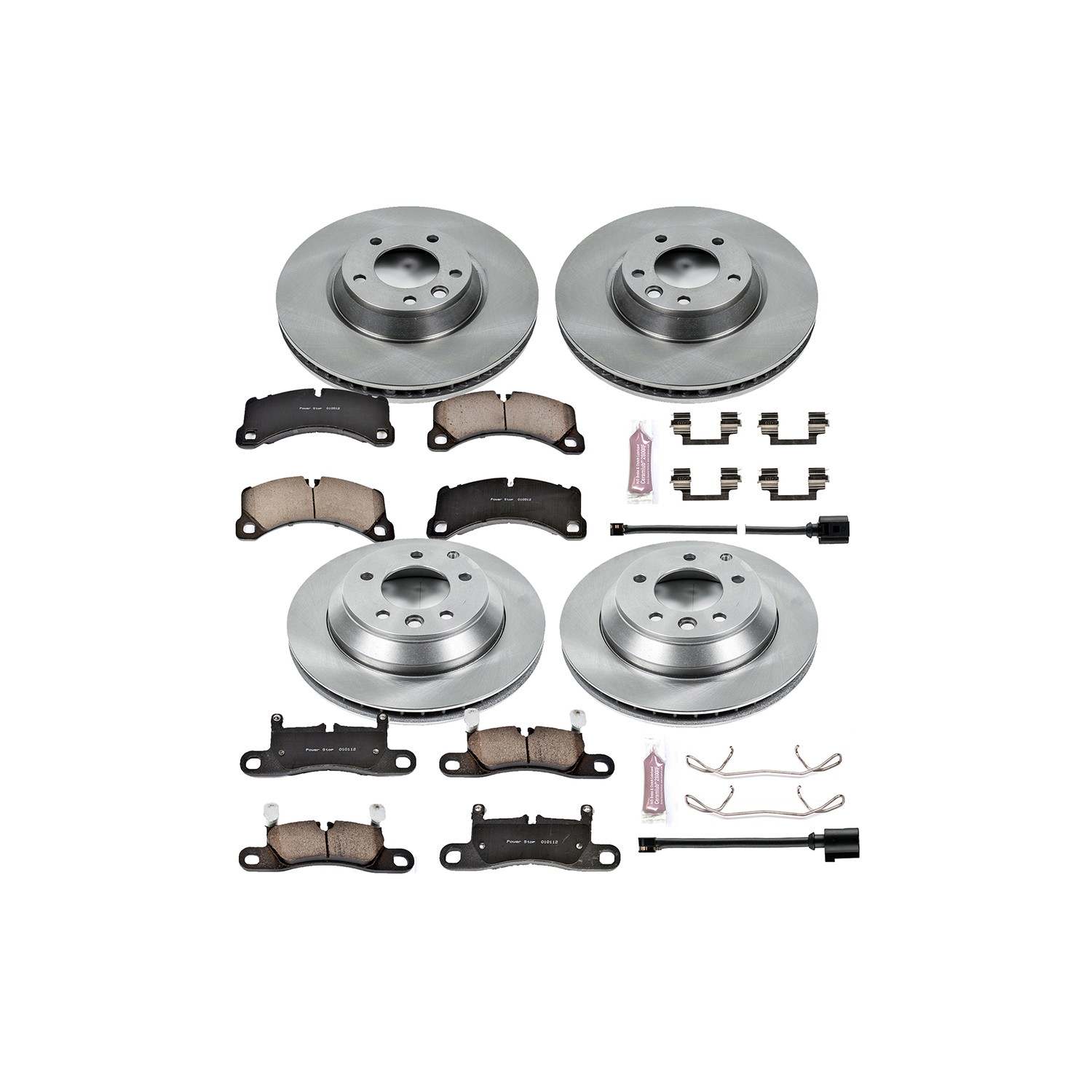 Power Stop 11-18 Porsche Cayenne Front & Rear Autospecialty Brake Kit