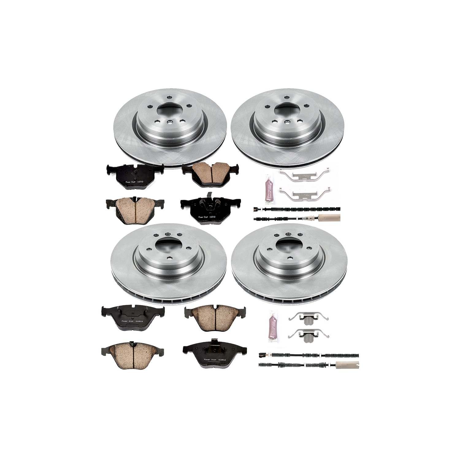 Power Stop 11-13 BMW 335i xDrive Front & Rear Autospecialty Brake Kit