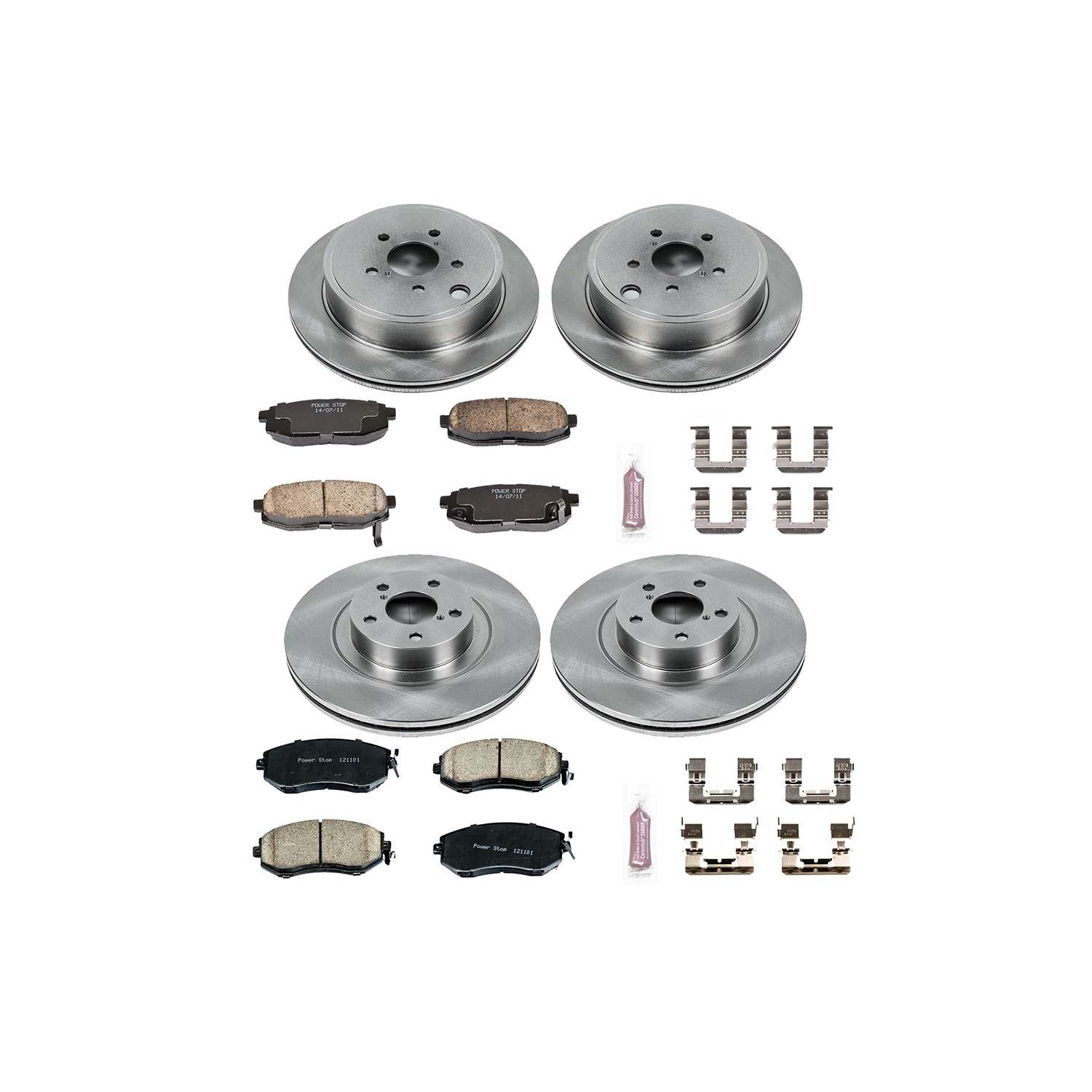 Power Stop 13-16 Scion FR-S Front & Rear Autospecialty Brake Kit