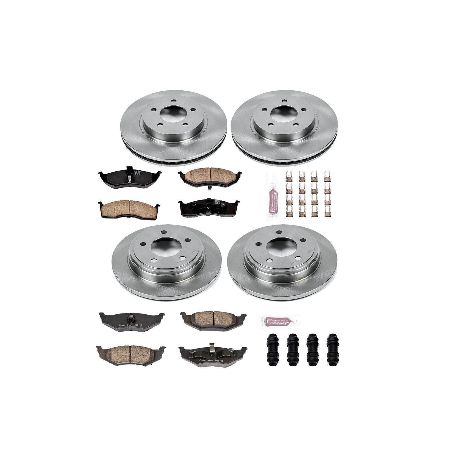 Power Stop 98-04 Chrysler Concorde Front & Rear Autospecialty Brake Kit