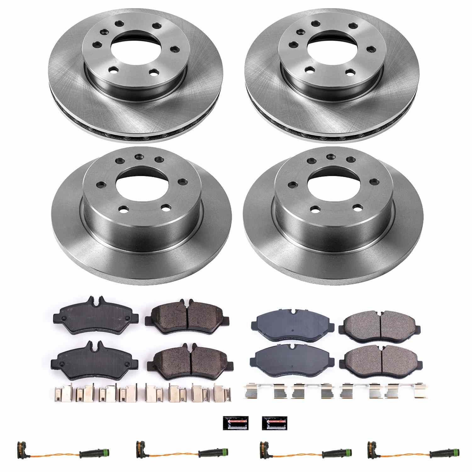 Power Stop 07-09 Dodge Sprinter 2500 Front & Rear Autospecialty Brake Kit