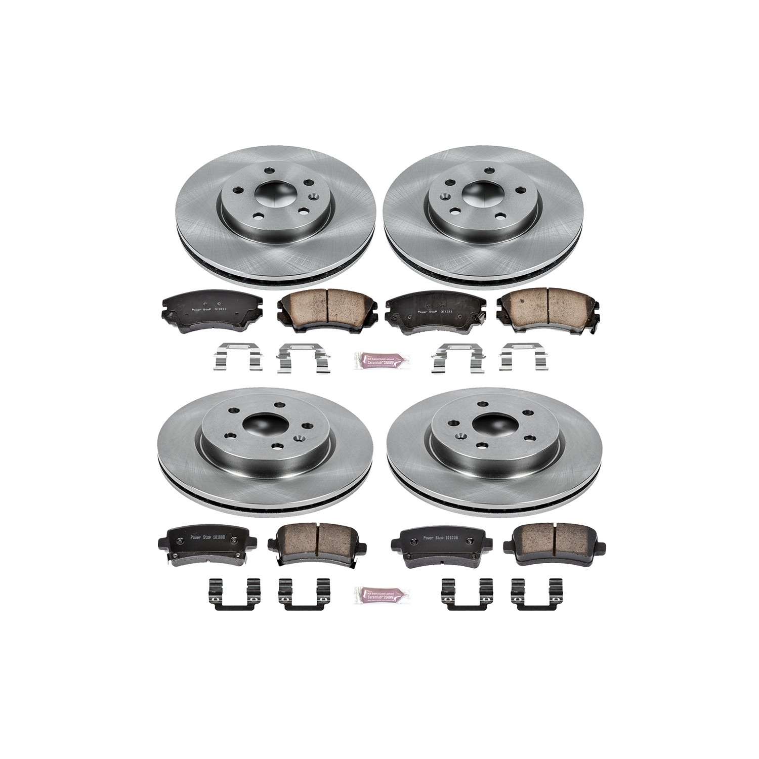Power Stop 2017 Buick Regal Front & Rear Autospecialty Brake Kit
