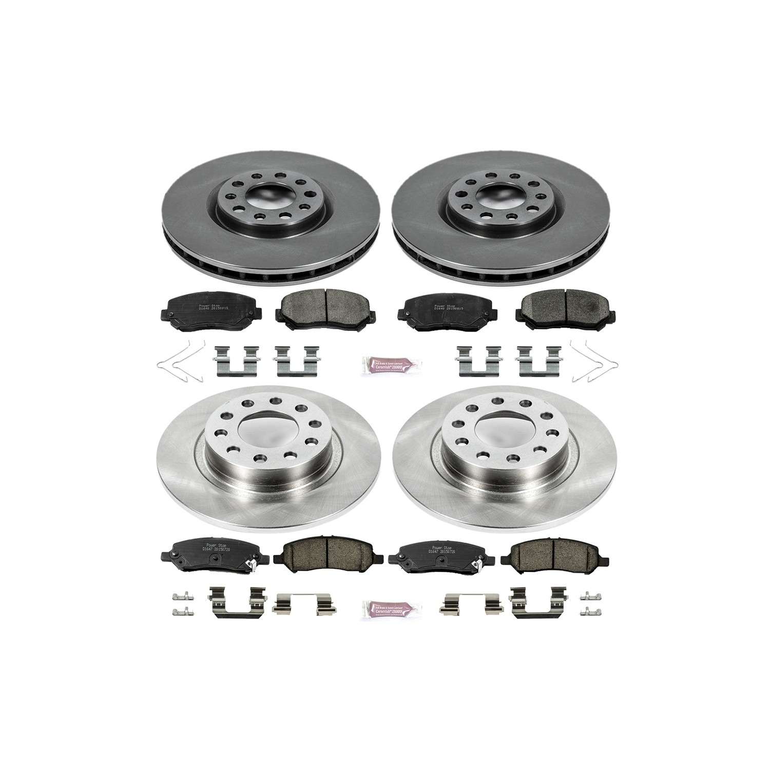 Power Stop 13-16 Dodge Dart Front & Rear Autospecialty Brake Kit