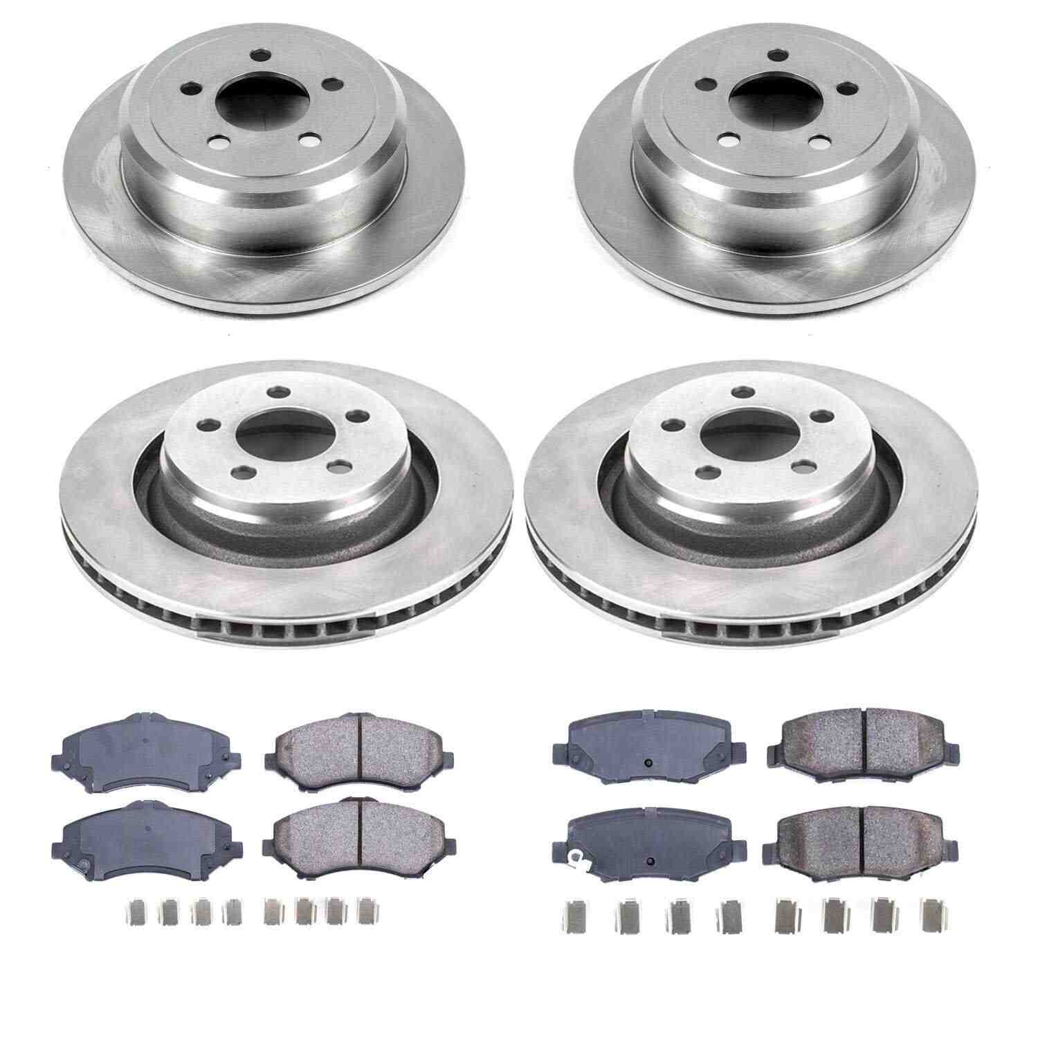 Power Stop 09-11 Dodge Nitro Front & Rear Autospecialty Brake Kit