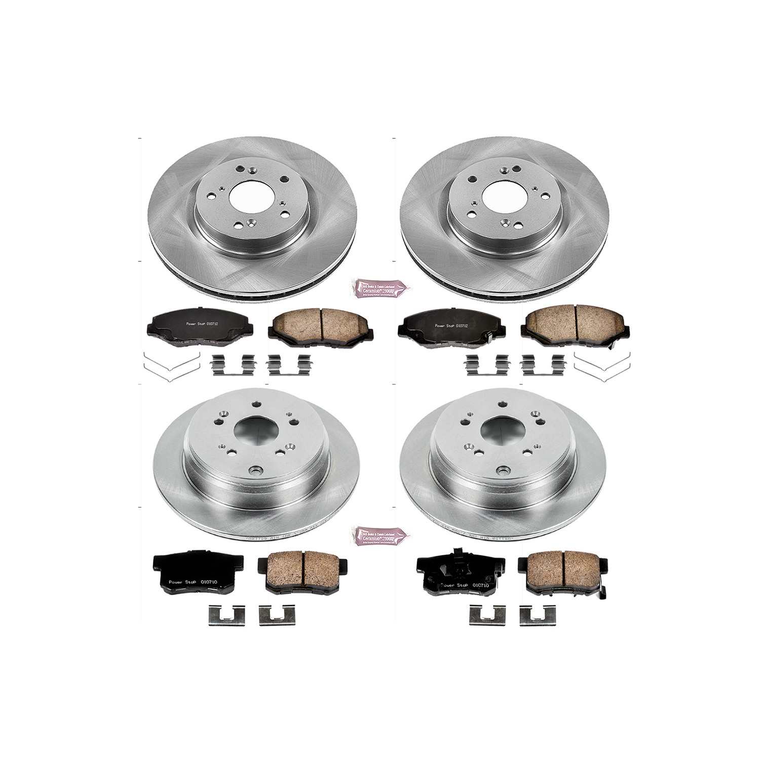 Power Stop 12-16 Honda CR-V Front & Rear Autospecialty Brake Kit