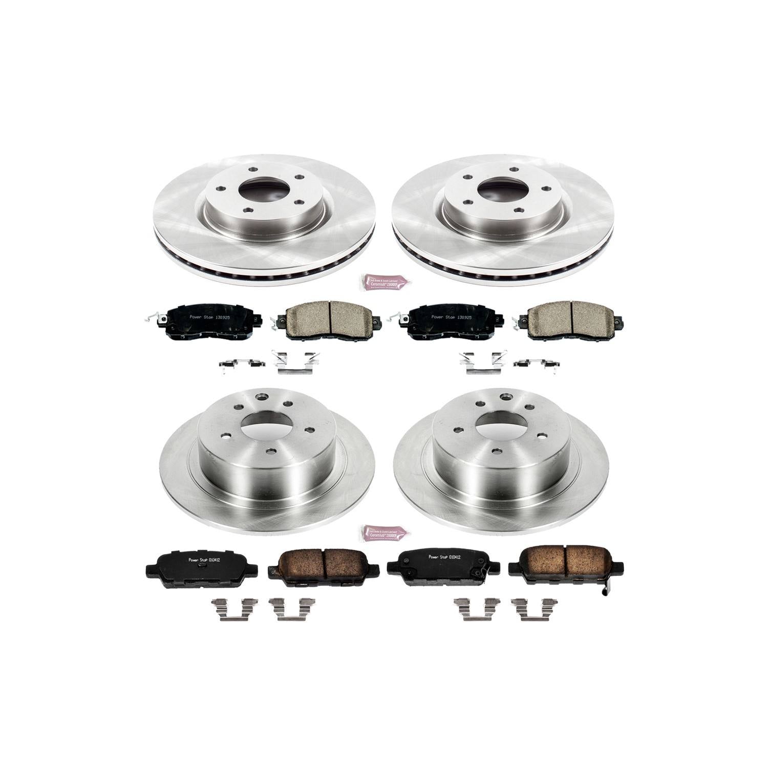 Power Stop 13-18 Nissan Altima Front & Rear Autospecialty Brake Kit