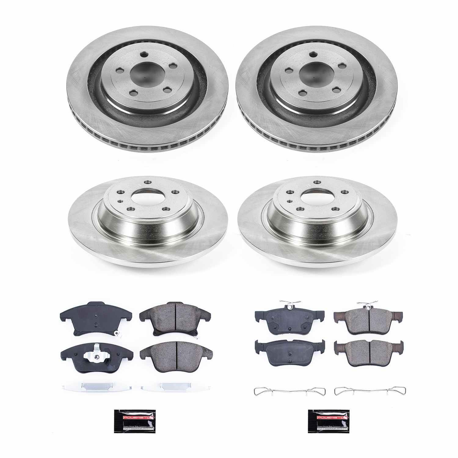 Power Stop 13-19 Ford Fusion Front & Rear Autospecialty Brake Kit