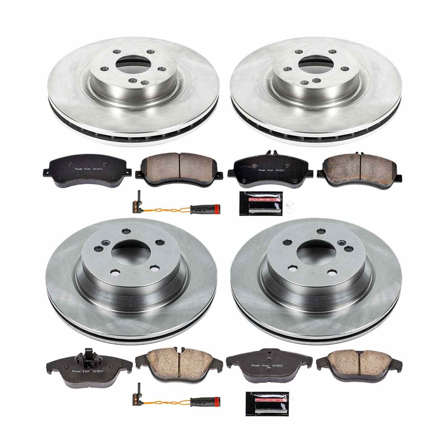 Power Stop 13-15 Mercedes-Benz GLK250 Front & Rear Autospecialty Brake Kit