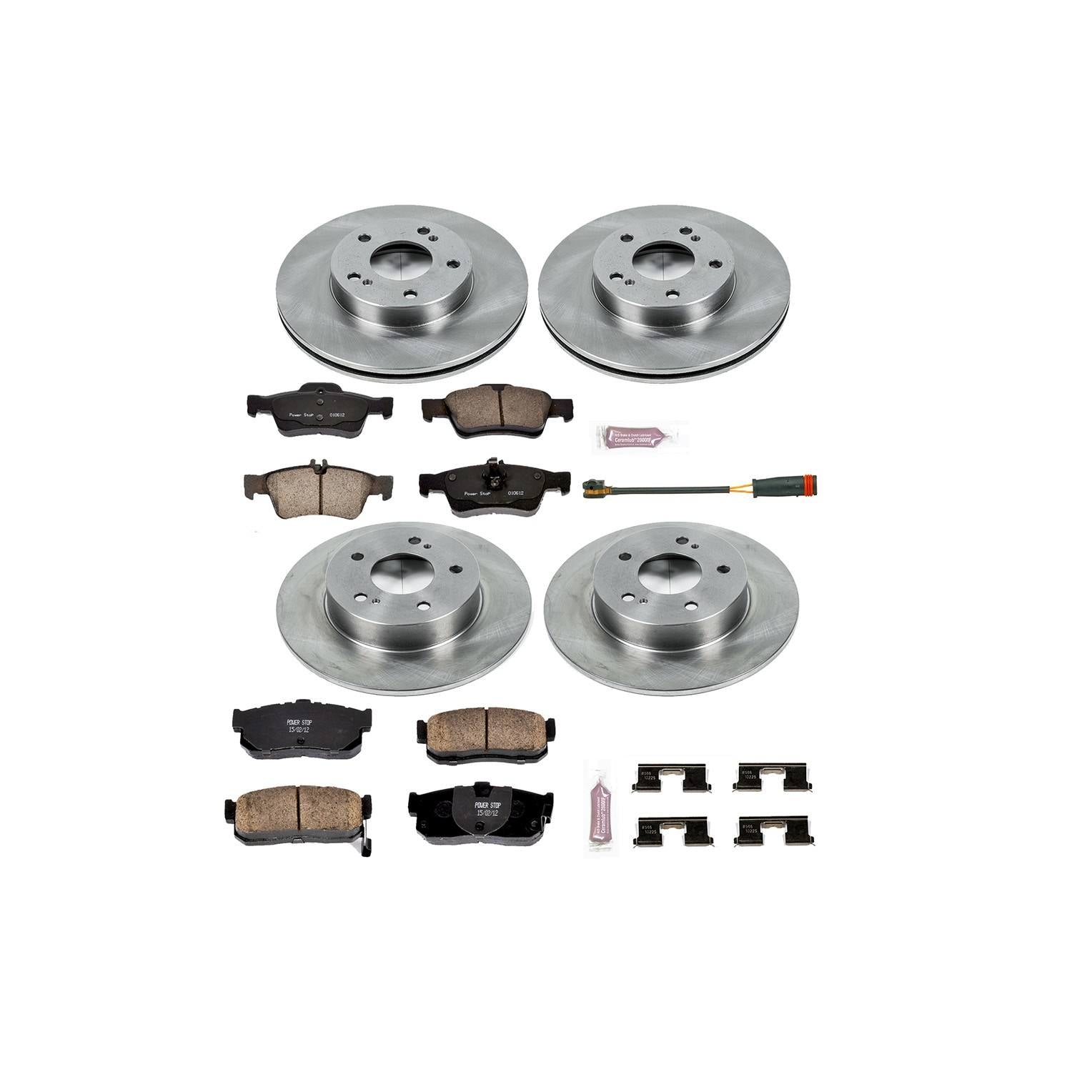 Power Stop 96-99 Infiniti I30 Front & Rear Autospecialty Brake Kit