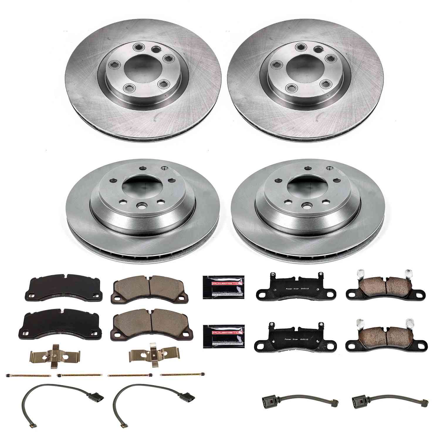 Power Stop 11-18 Porsche Cayenne Front & Rear Autospecialty Brake Kit